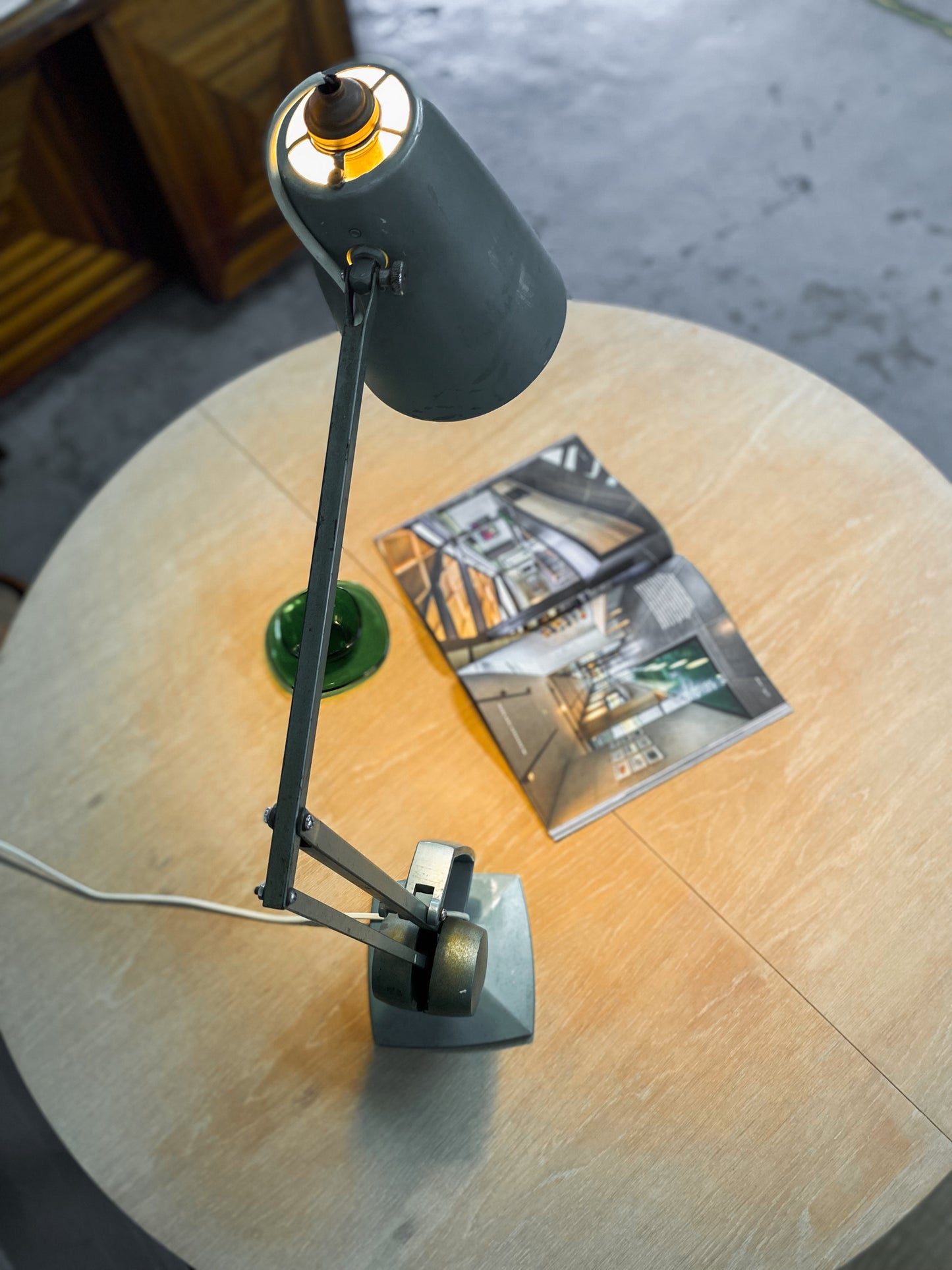 Vintage Horstmann 'Simplus' Desk Lamp