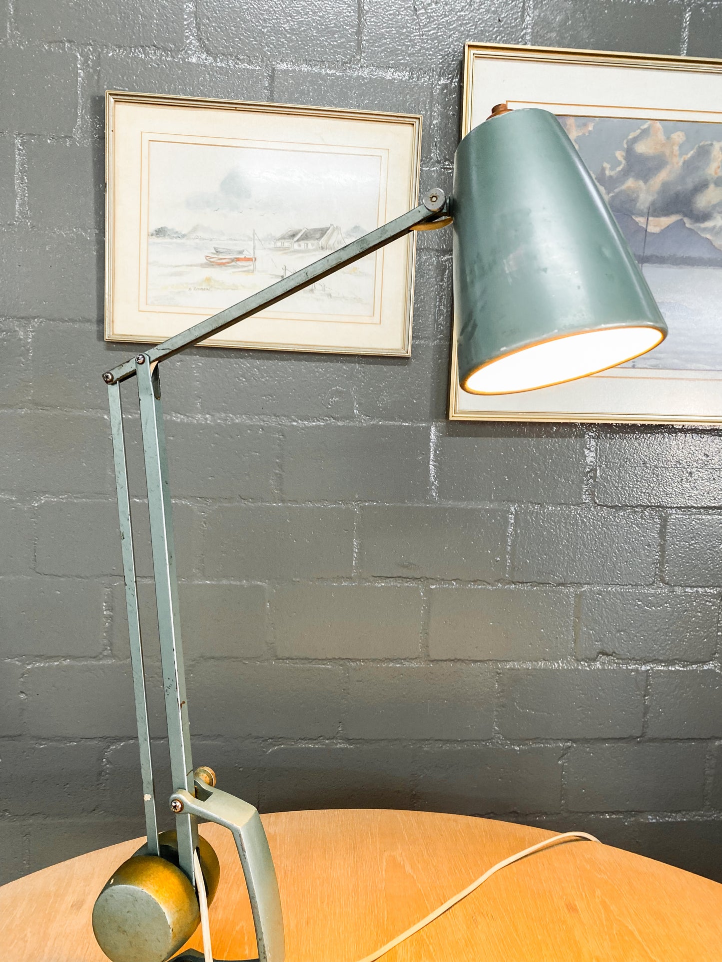Vintage Horstmann 'Simplus' Desk Lamp