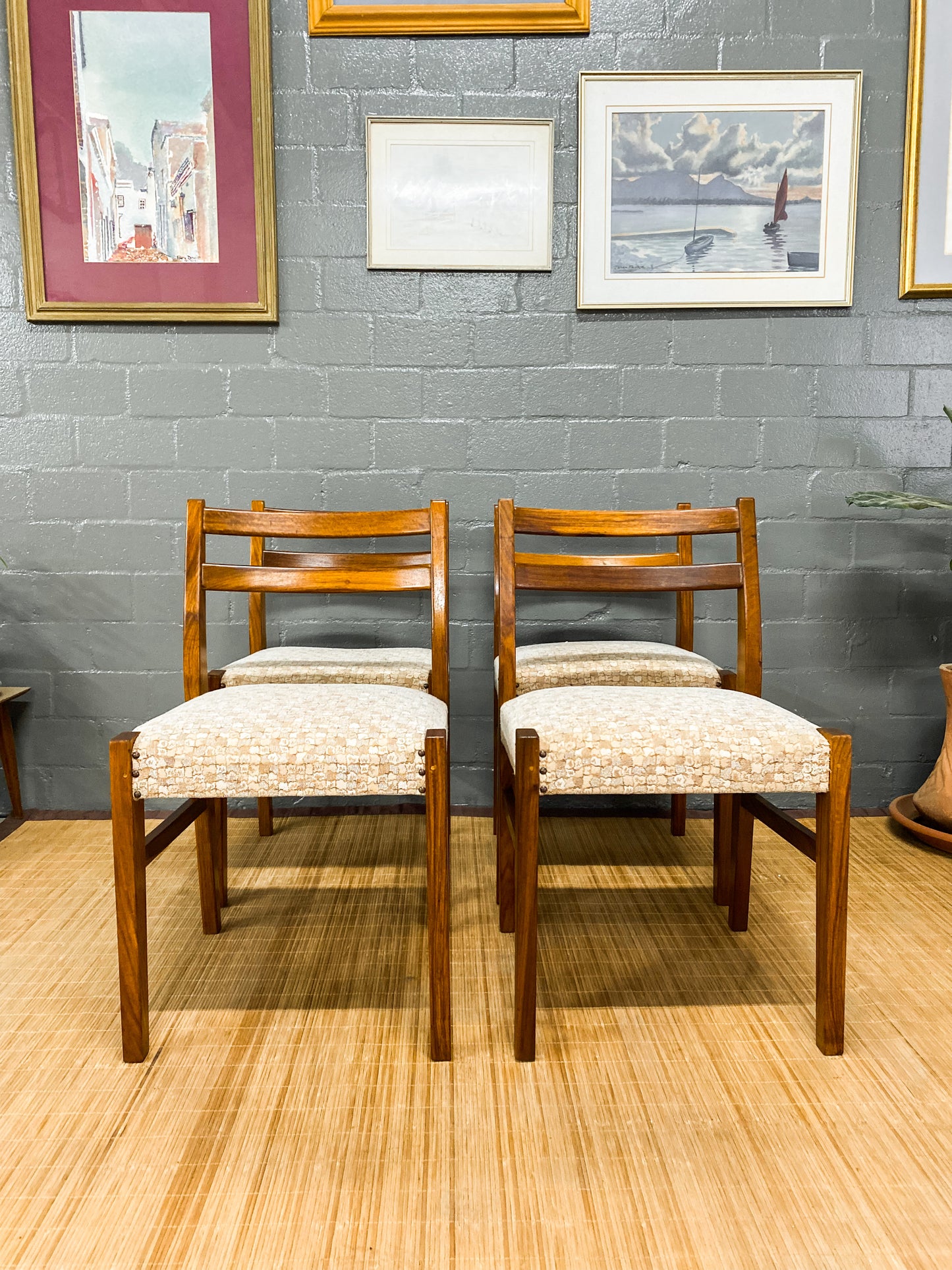 Set of four MCM Dining Chairs