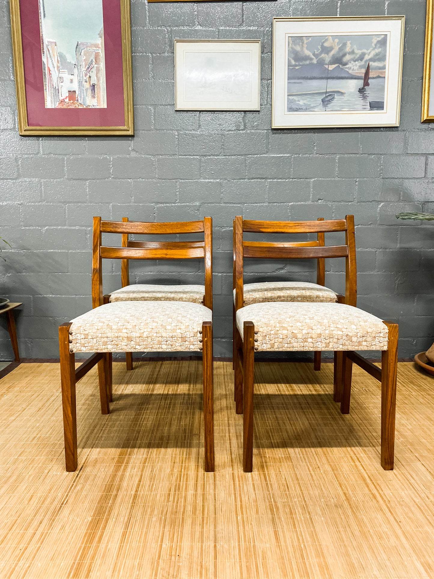 Set of four MCM Dining Chairs