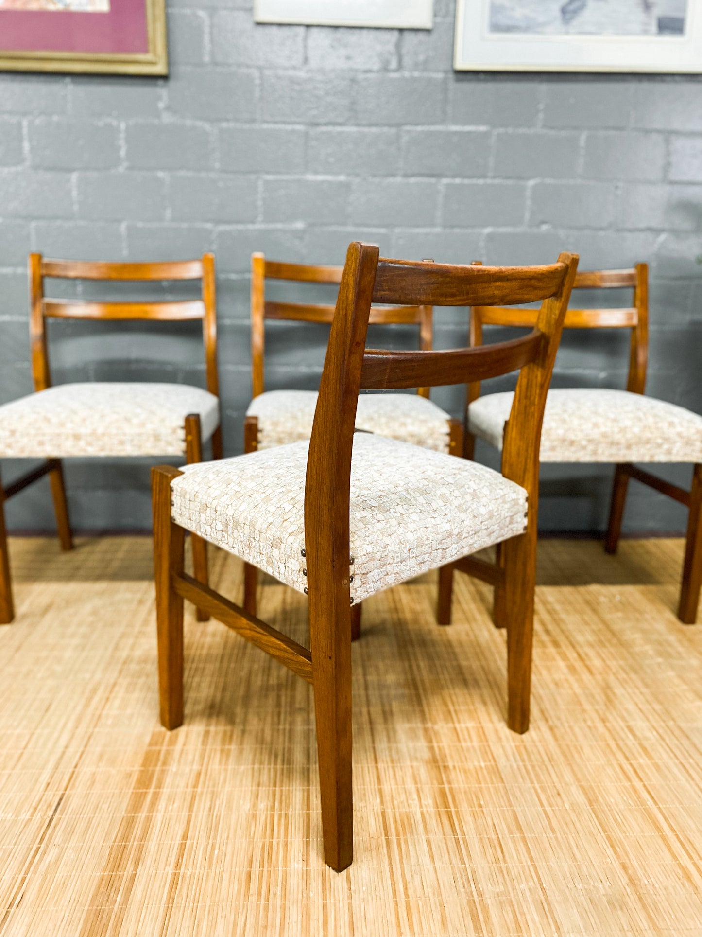 Set of four MCM Dining Chairs