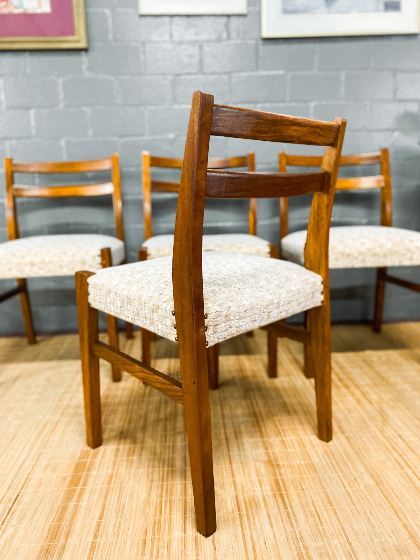 Set of four MCM Dining Chairs