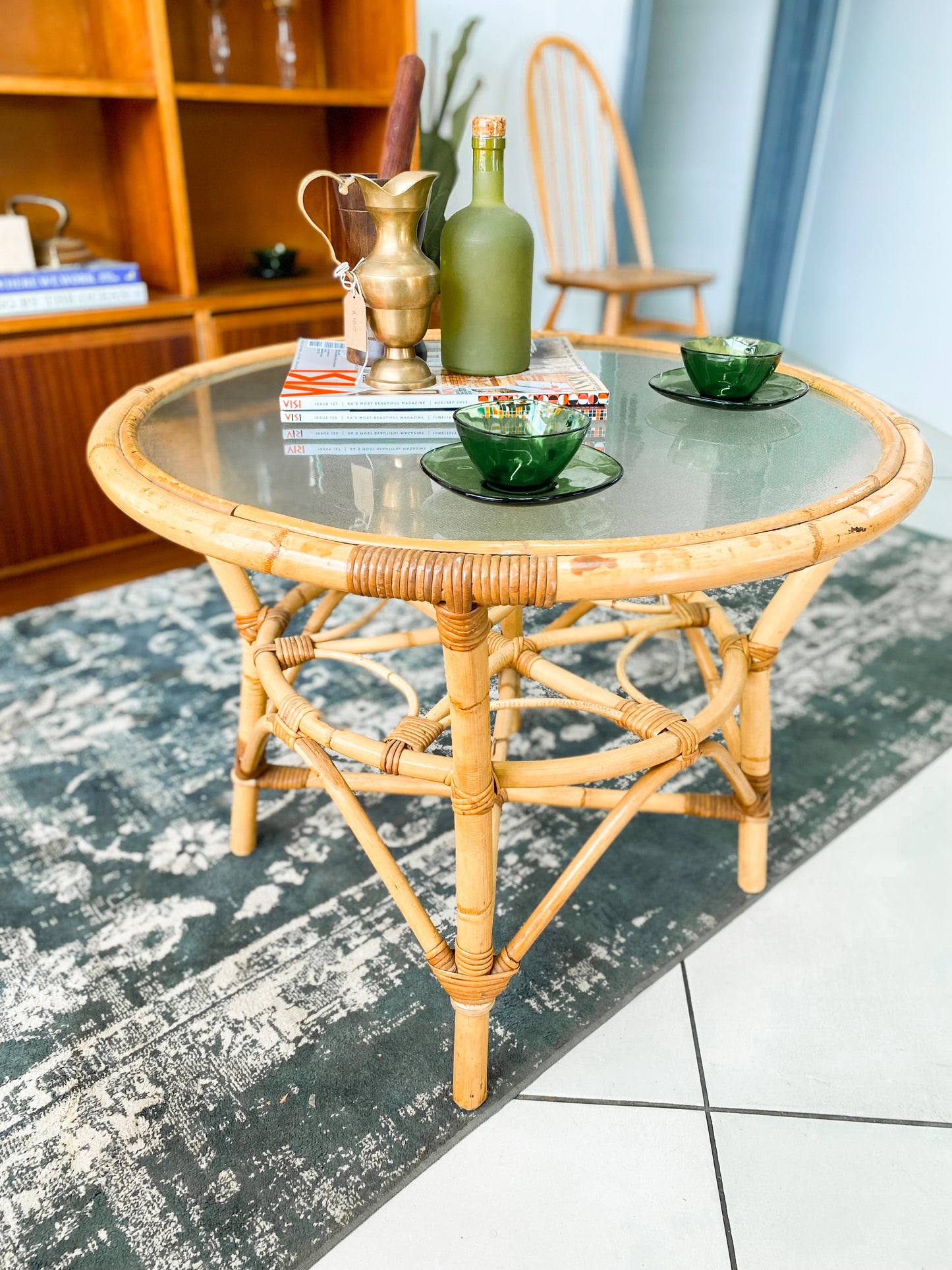Cane Coffee/ Side Table