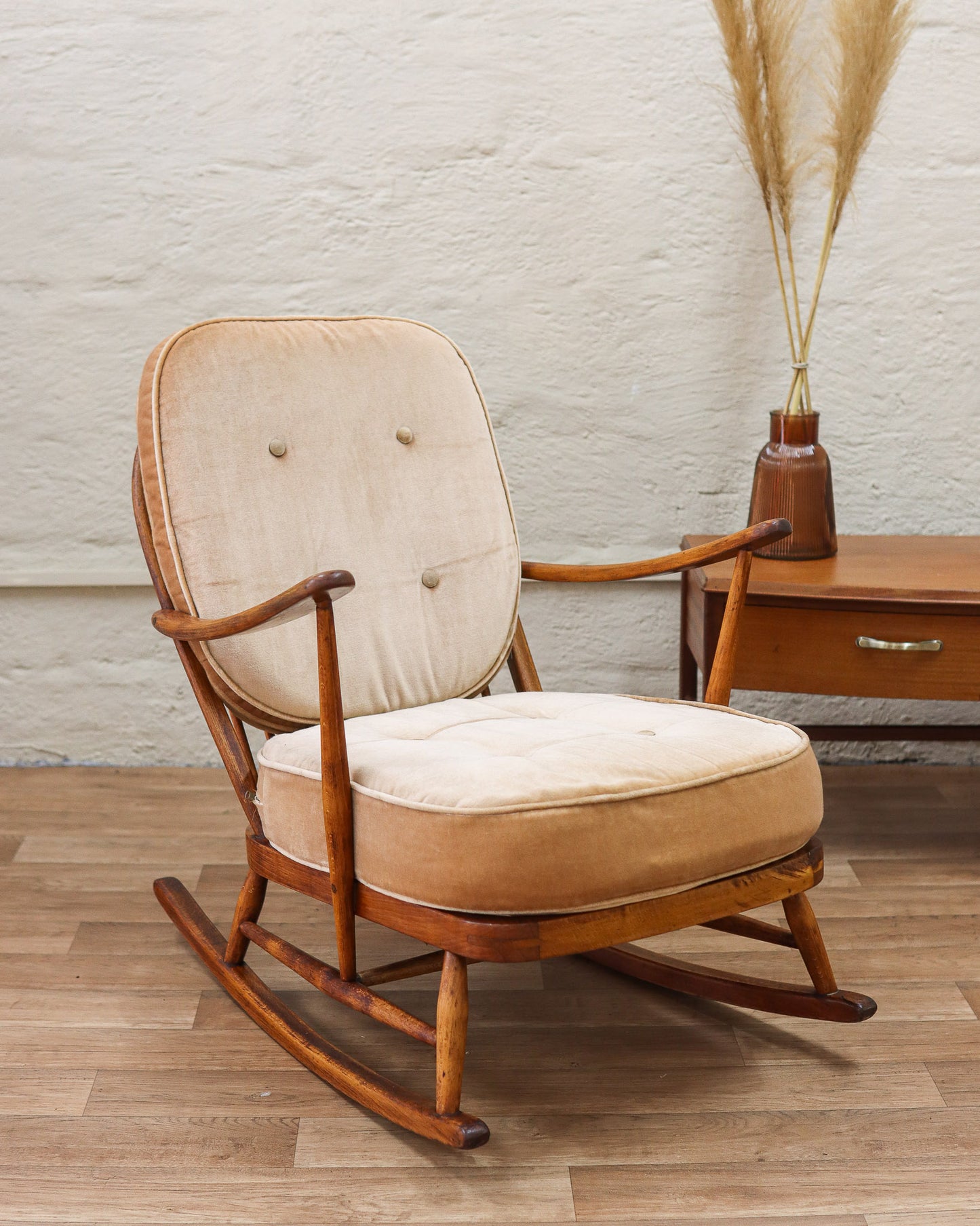 Mid-Century Lubis Rocking Chair