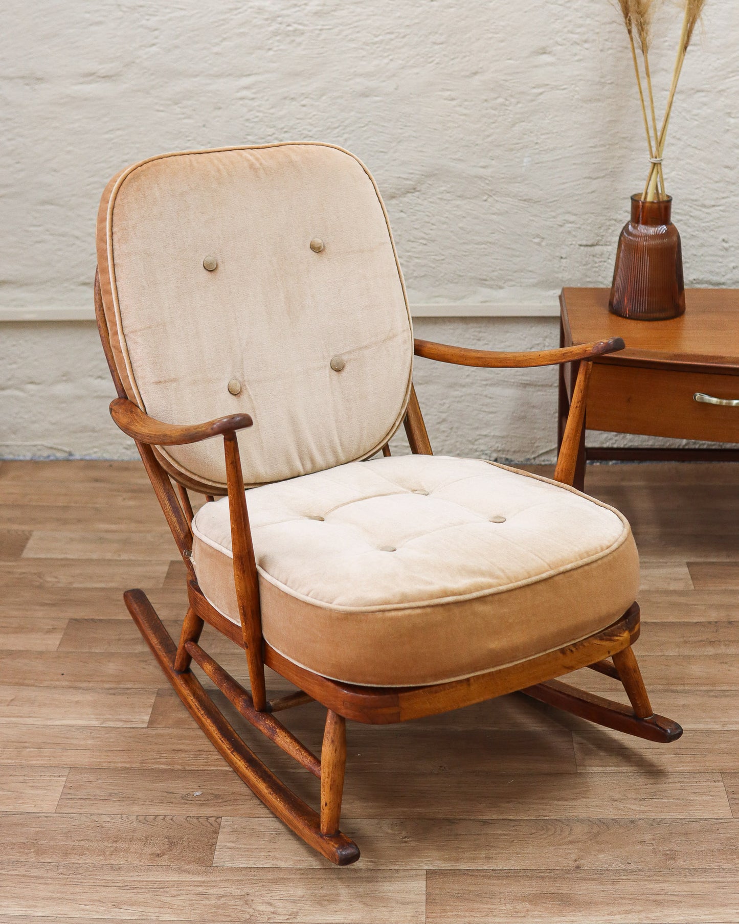 Mid-Century Lubis Rocking Chair