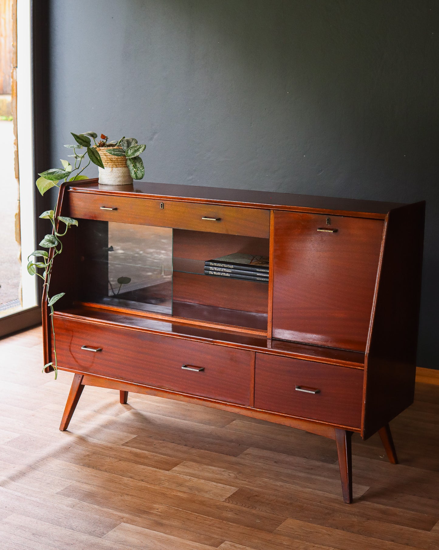 Mid-Century Highboard/Drinks Cabinet by Aristo Craft