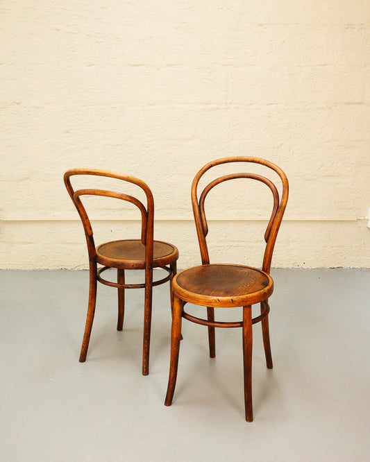 Pair of Vintage Bentwood Dining Chairs