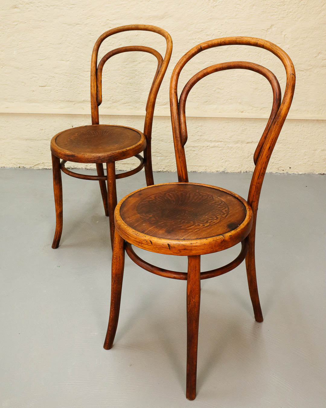 Pair of Vintage Bentwood Dining Chairs
