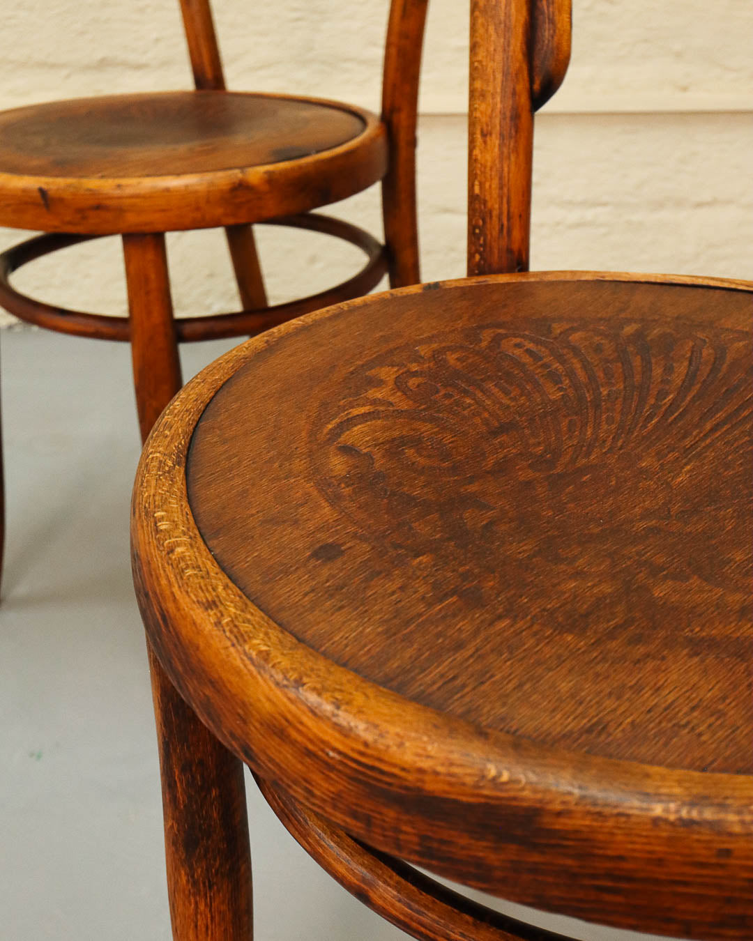Pair of Vintage Bentwood Dining Chairs
