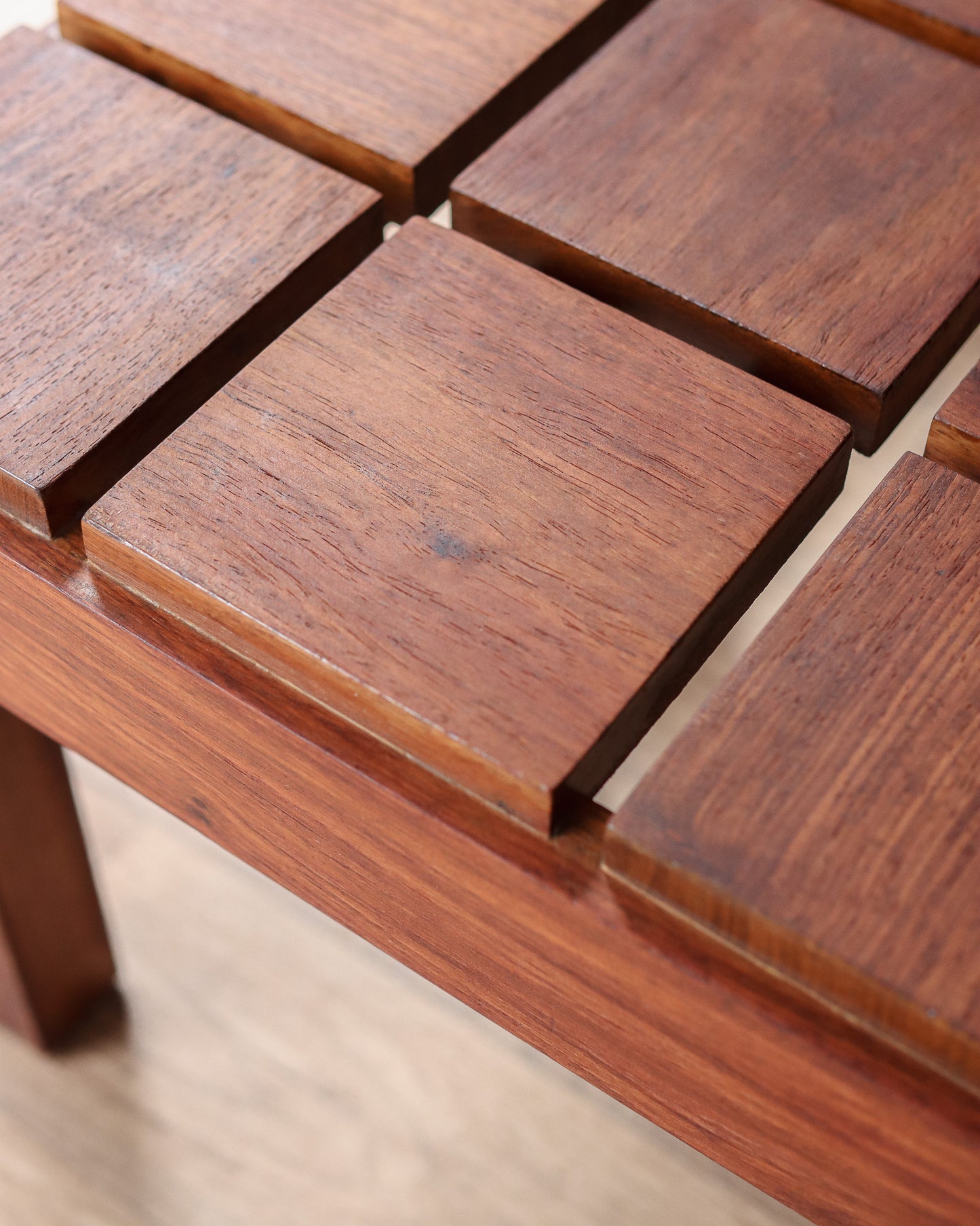 Cubist Style Side Table