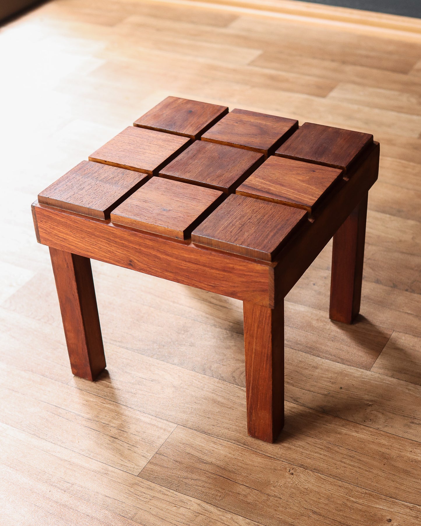 Cubist Style Side Table