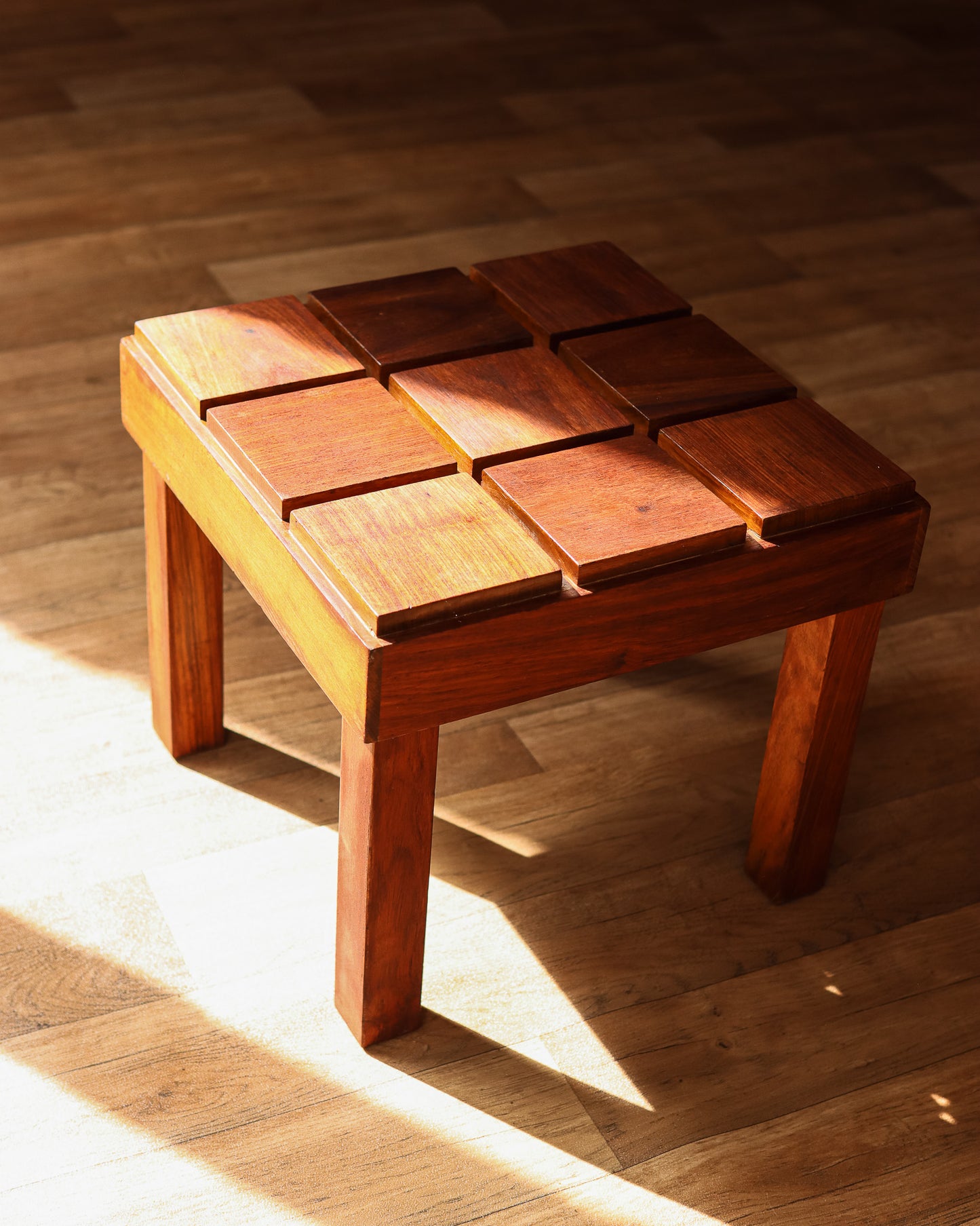 Cubist Style Side Table