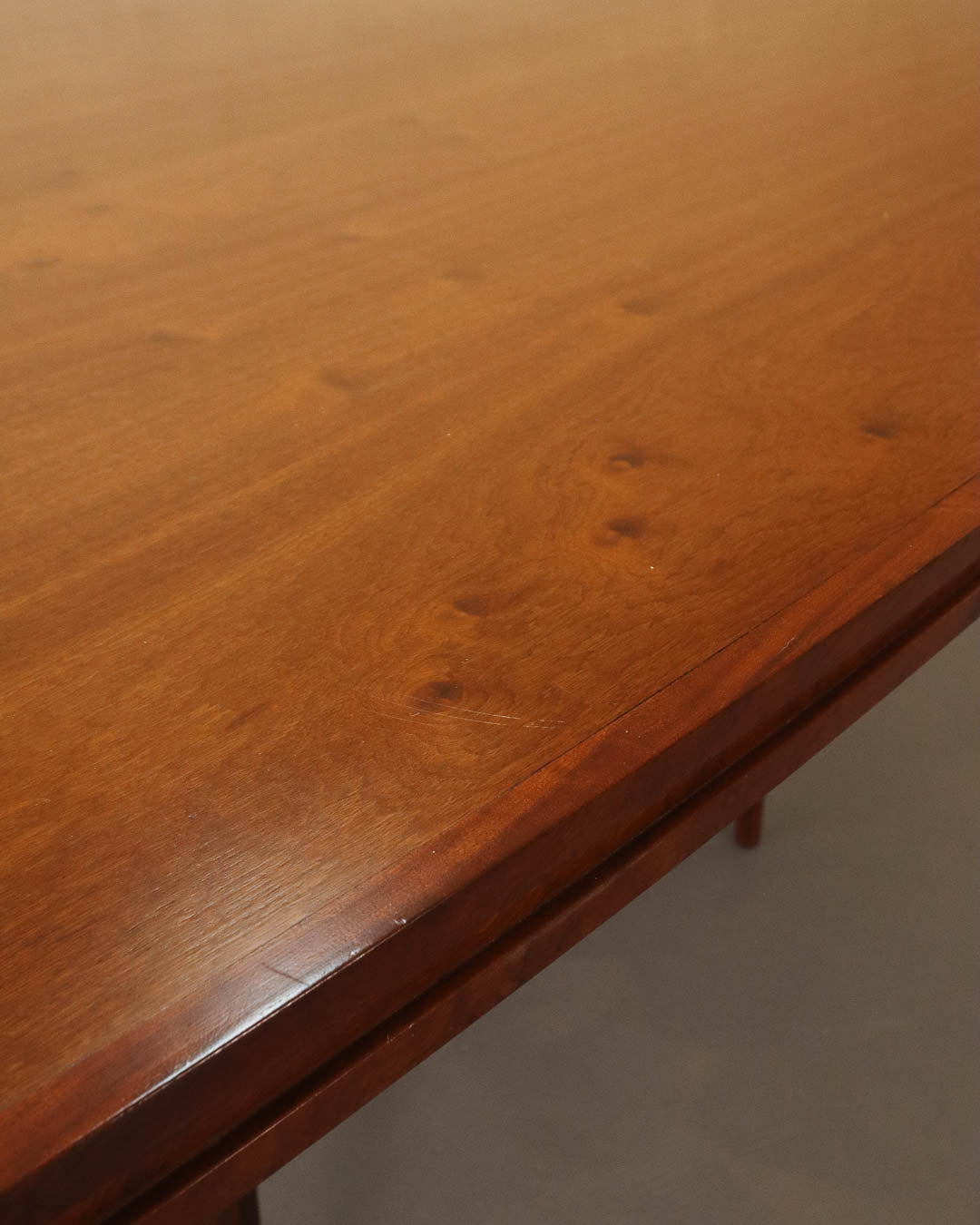 1960’s EE Meyer Dining Room Table with Additional Top