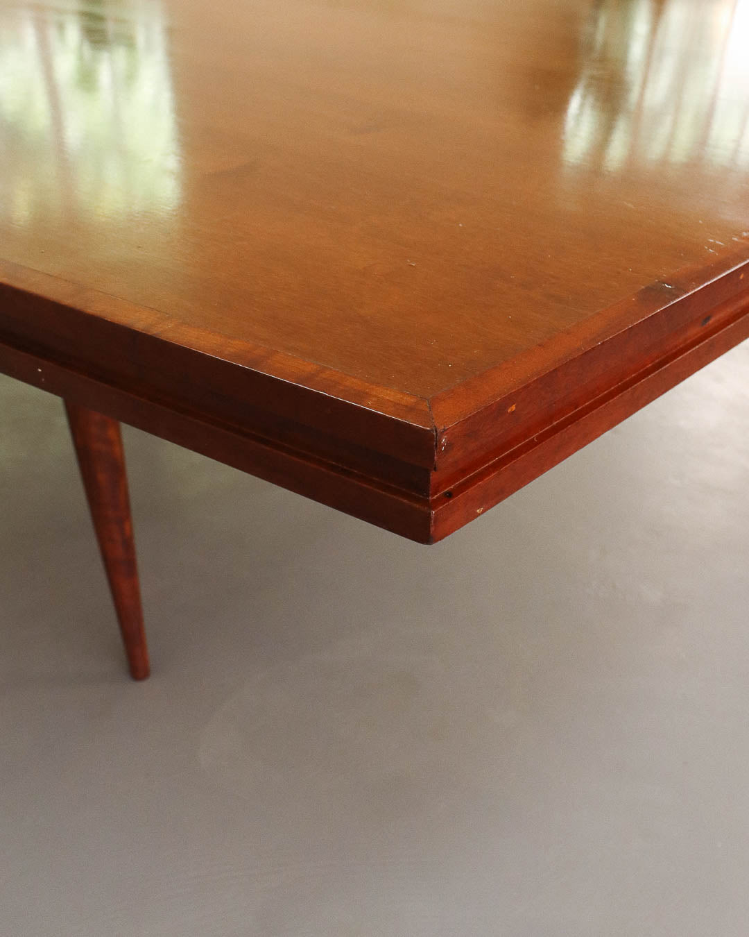 1960’s EE Meyer Dining Room Table with Additional Top