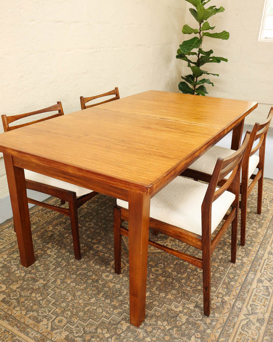 Frystark Teak Extendable Dining Table
