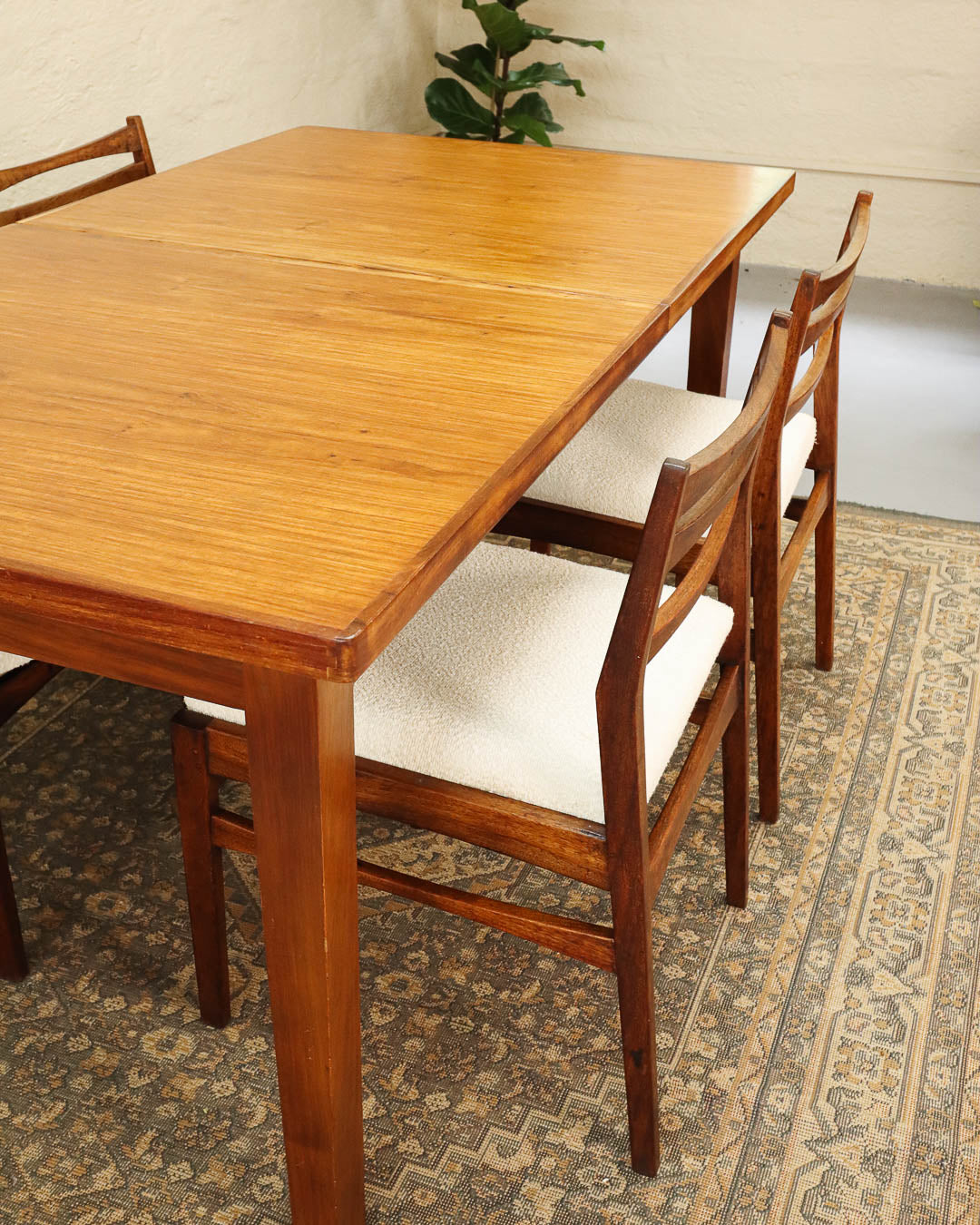 Frystark Teak Extendable Dining Table