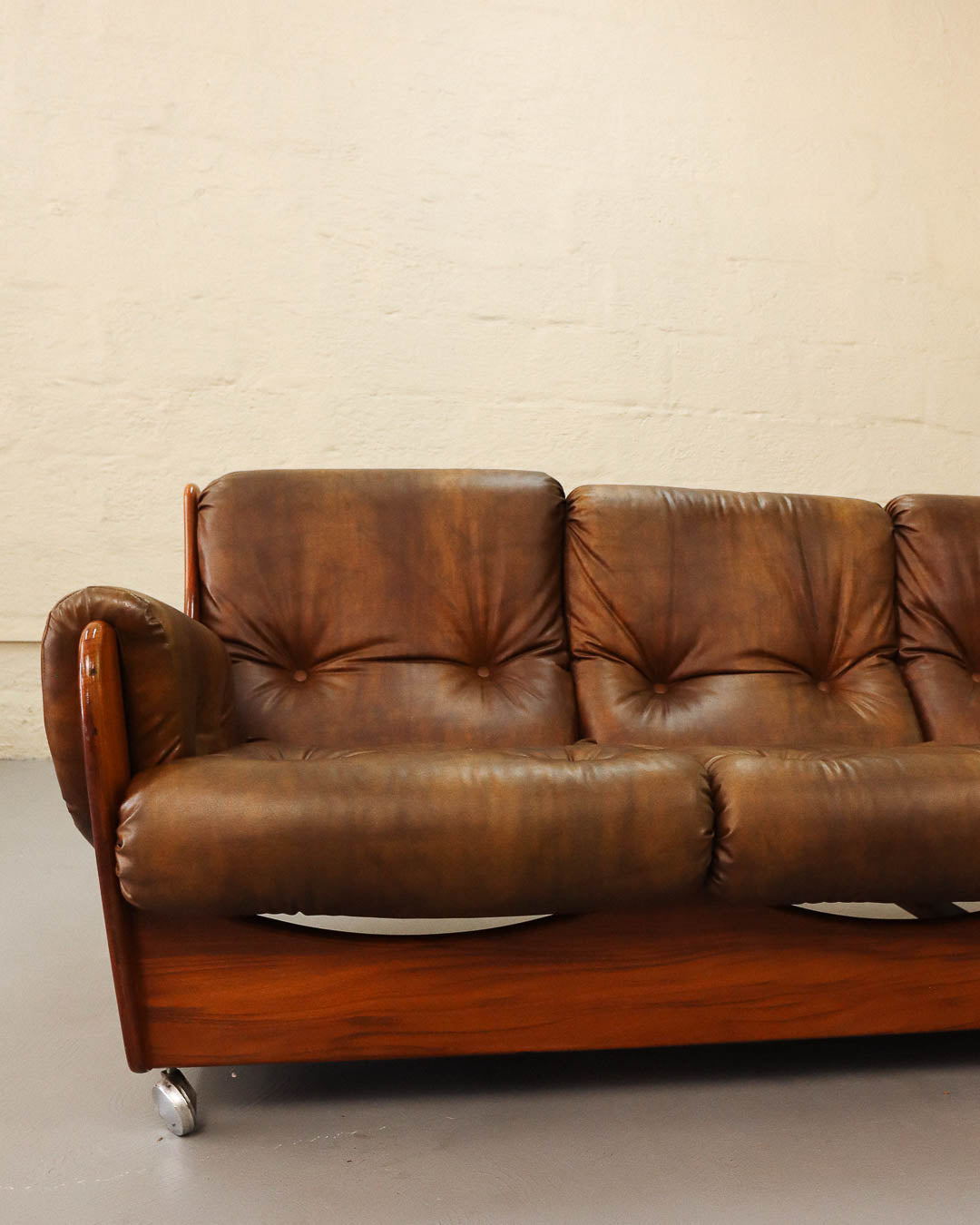 Rare G-Plan Saddleback Three-Seater Couch