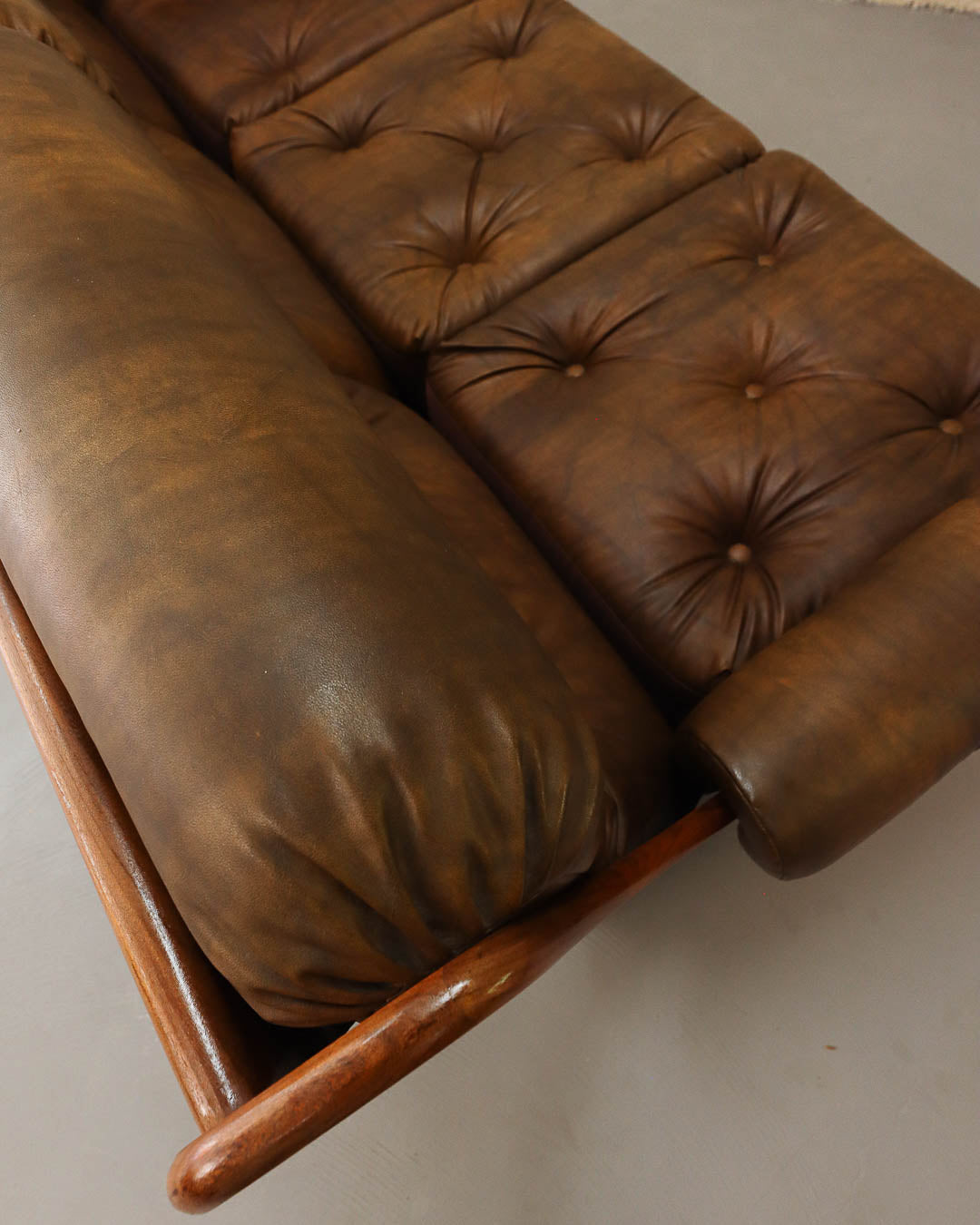 Rare G-Plan Saddleback Three-Seater Couch