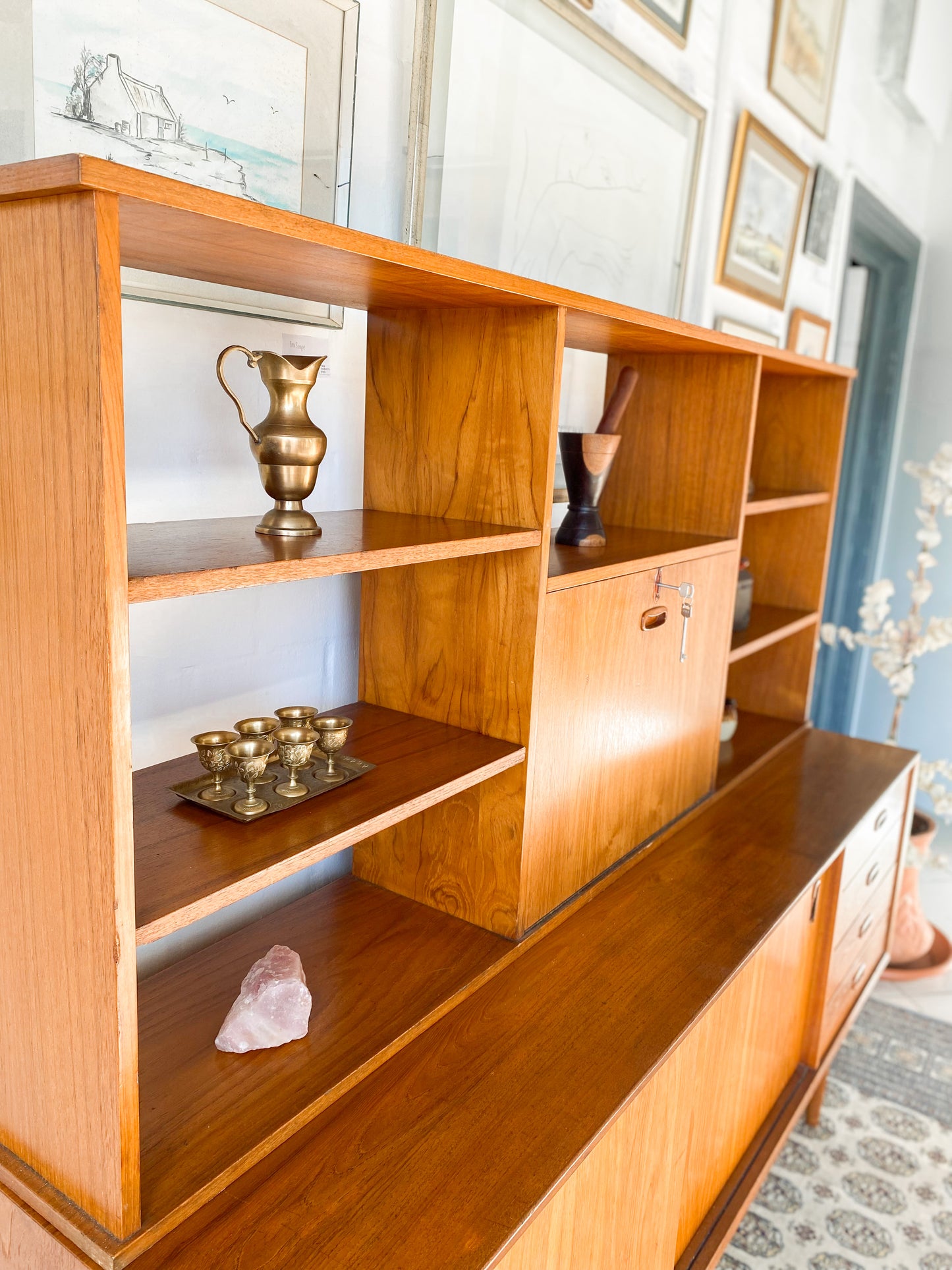 Mid-Century Modern Wall Unit