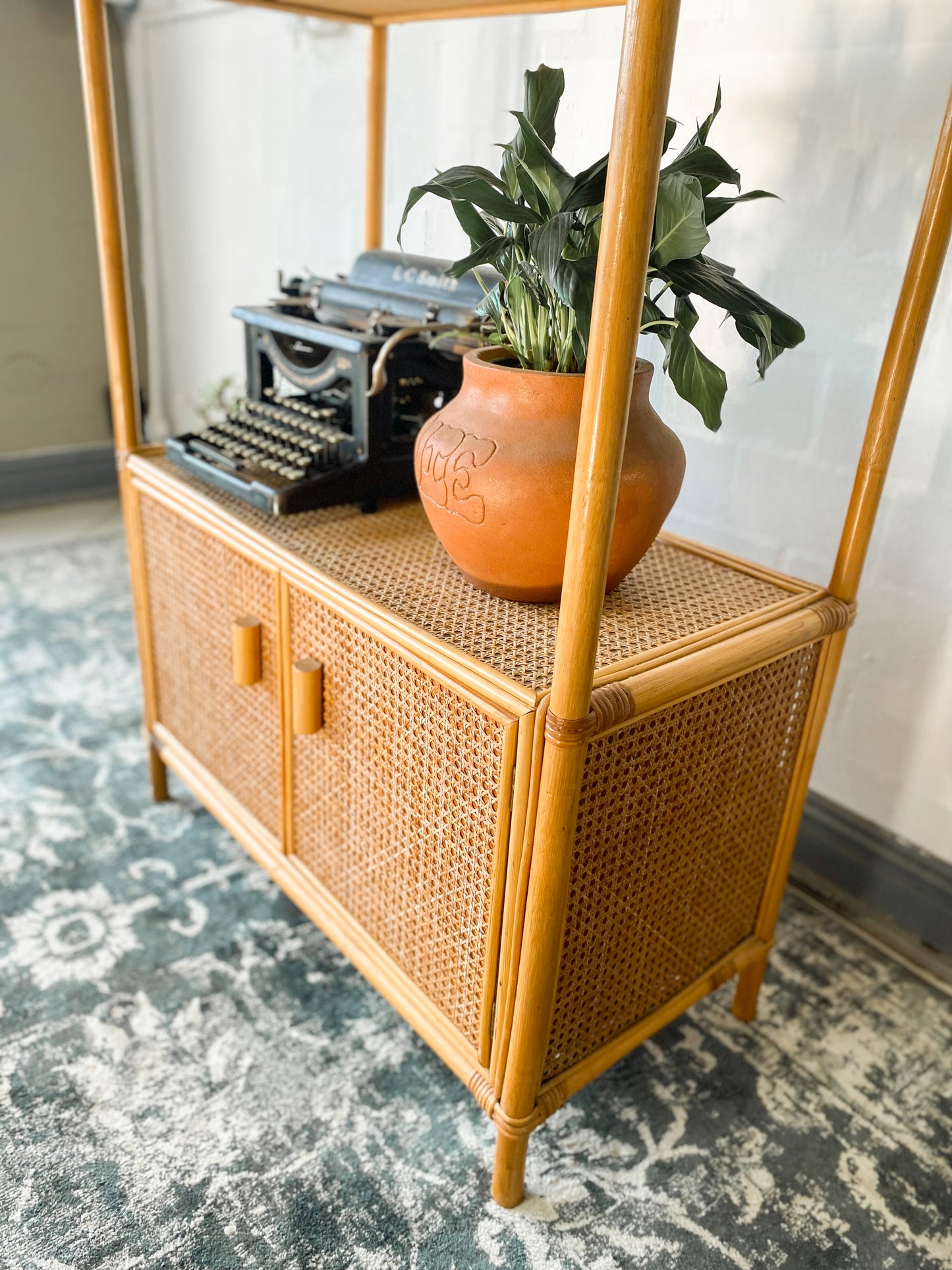 Cane Display Shelf