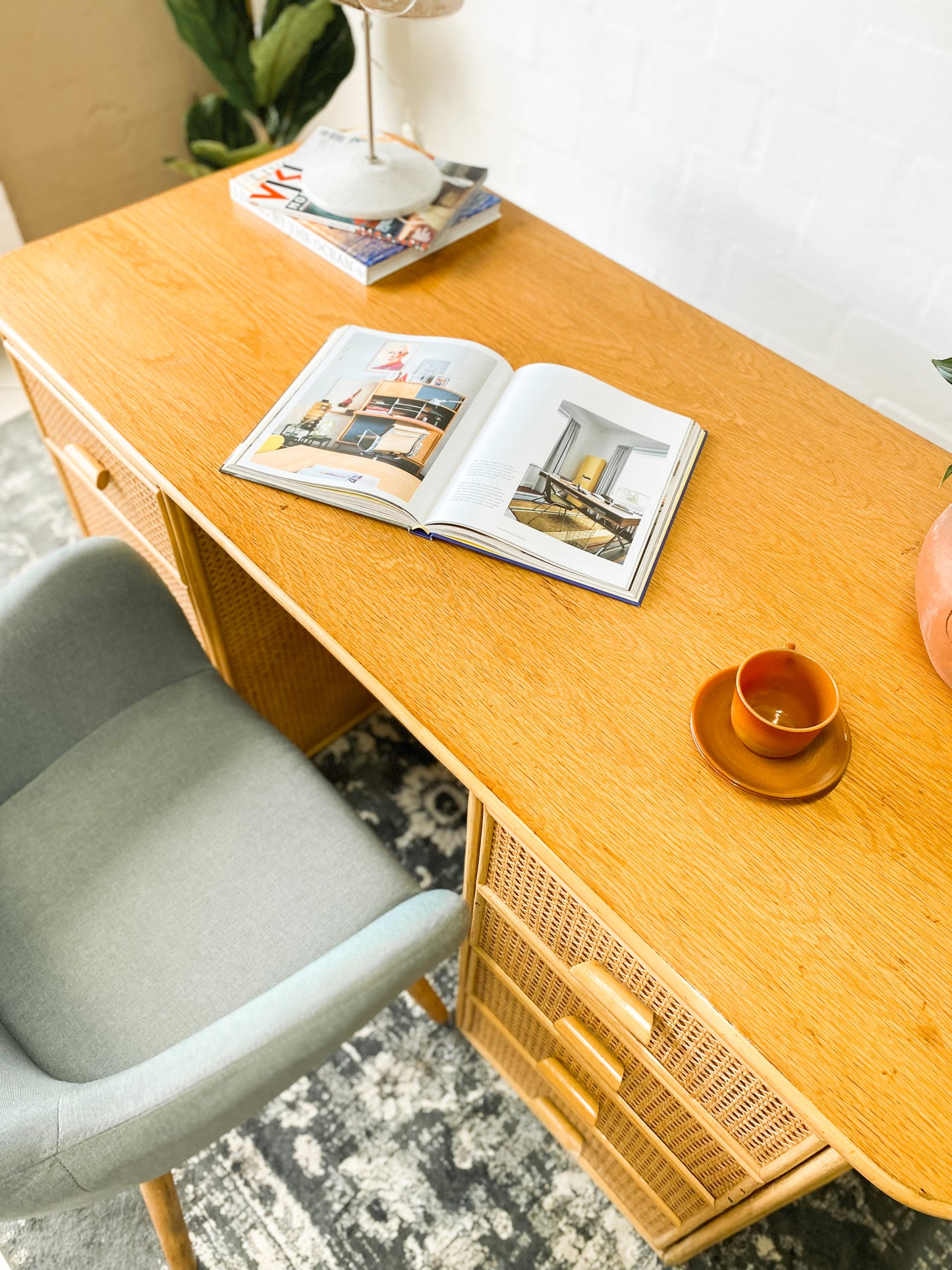 Cane Desk