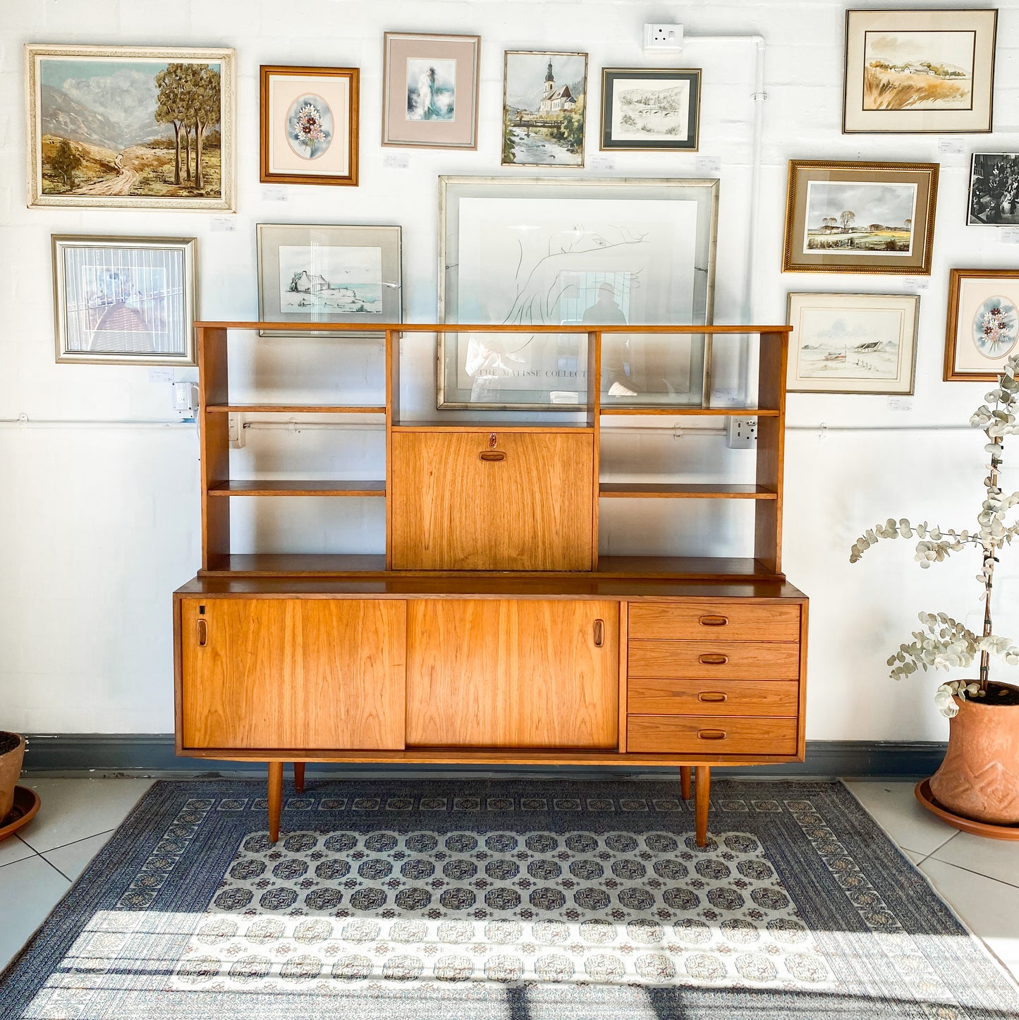 Mid-Century Modern Wall Unit