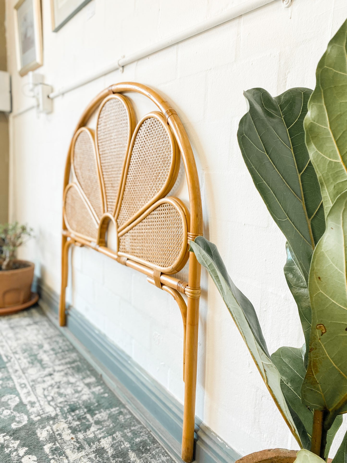 3/4 Petal Cane Headboard