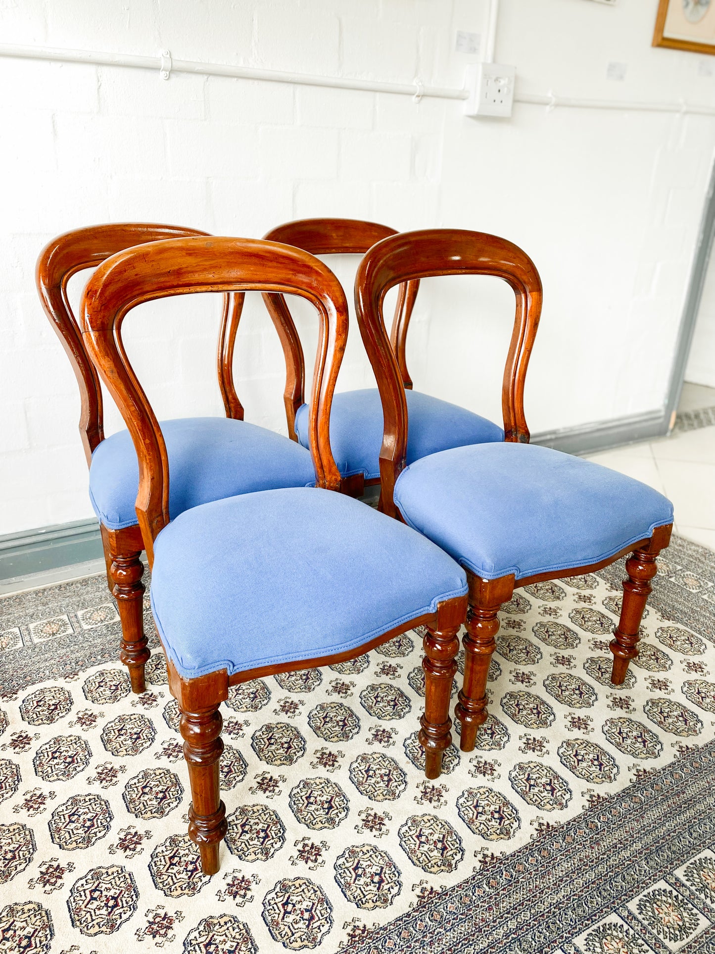 6 English Dining Chairs