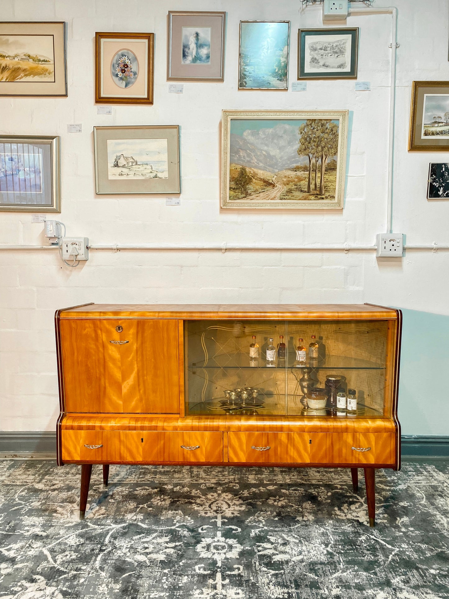 Mid-Century Drinks Cabinet and Display