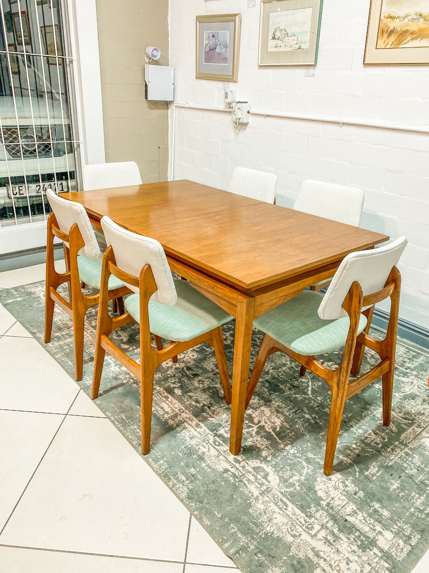 6 Mid Century Dining Chairs