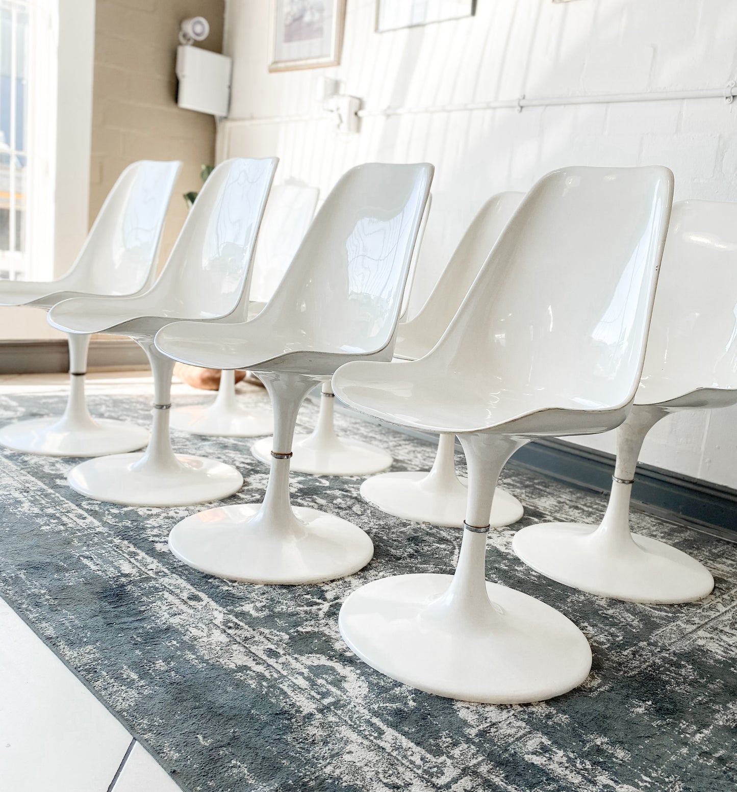 Tulip Dining Chairs - Pair