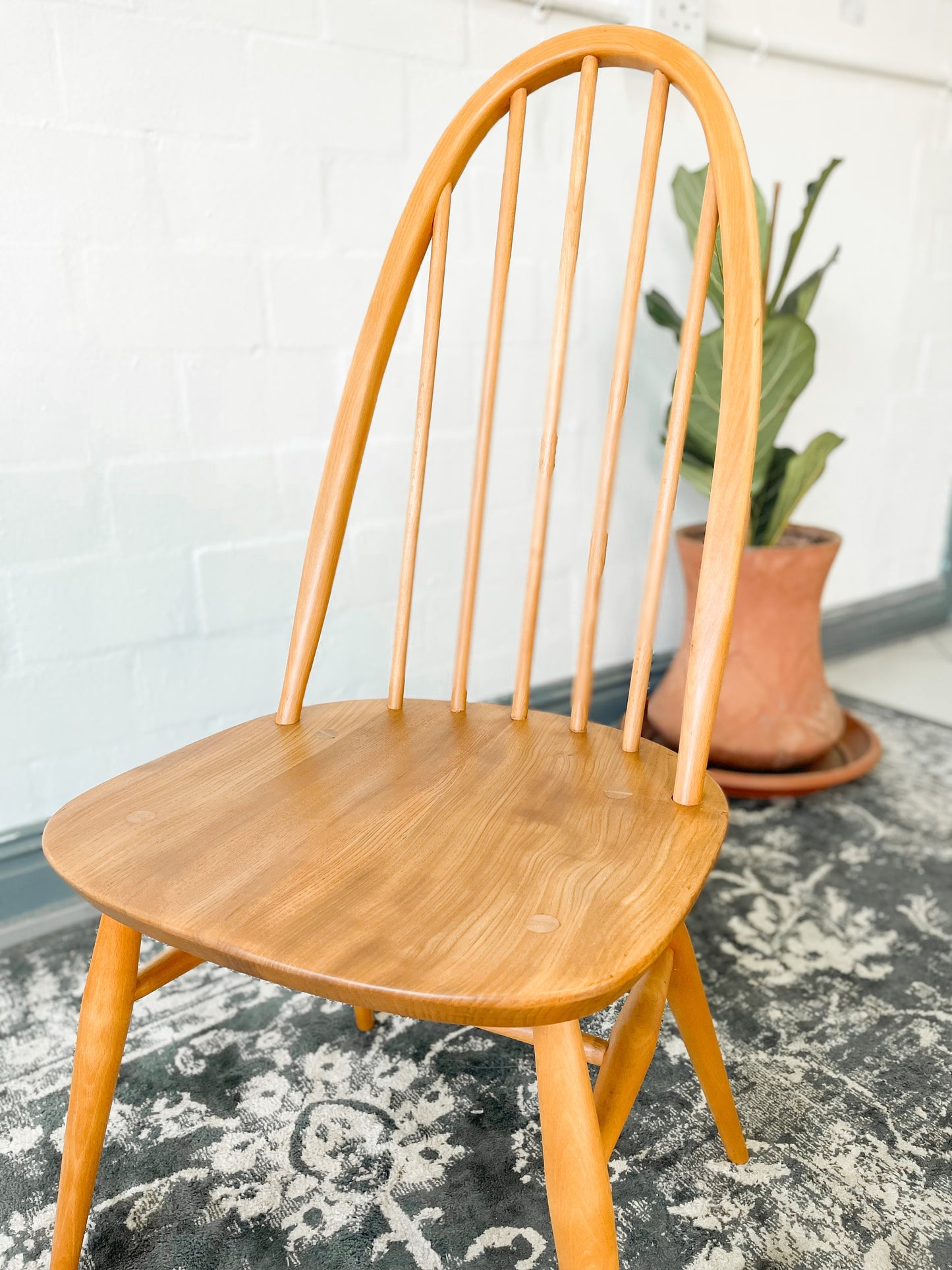 Pair of Ercol Quaker Dining Chairs