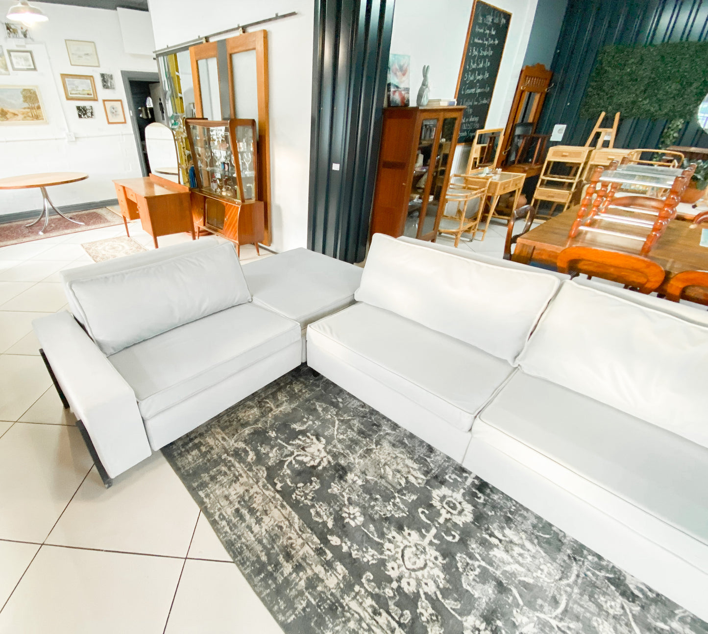 L-Shape Outdoor Lounge Set
