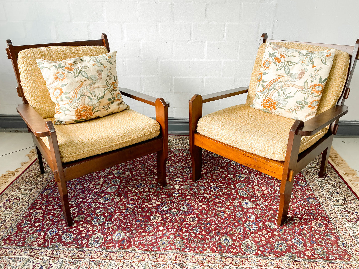 Imbuia Armchairs