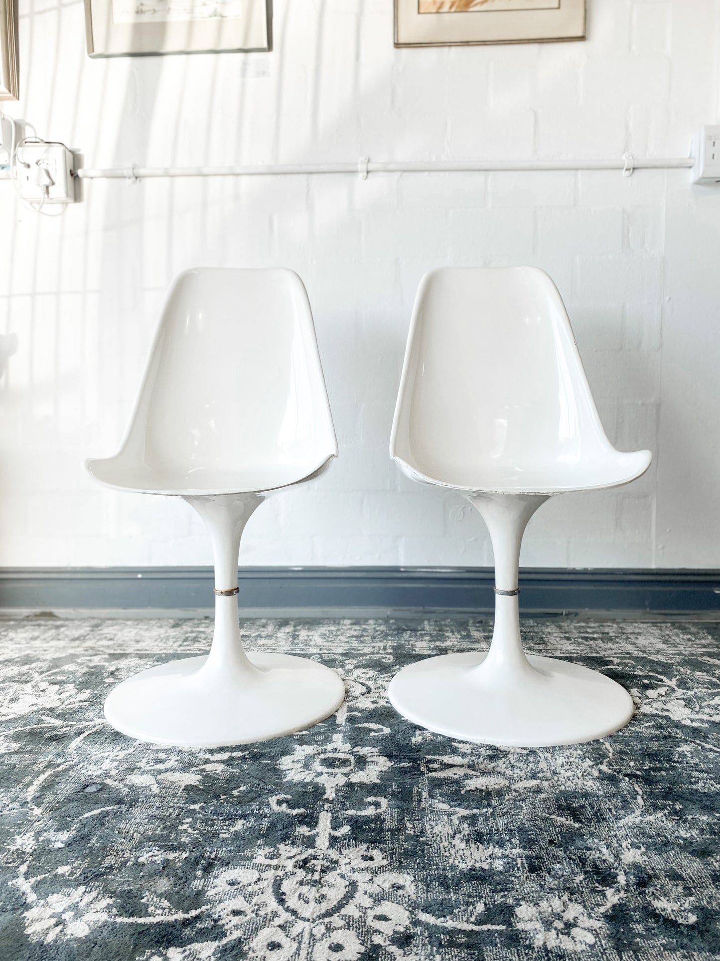 Tulip Dining Chairs - Pair