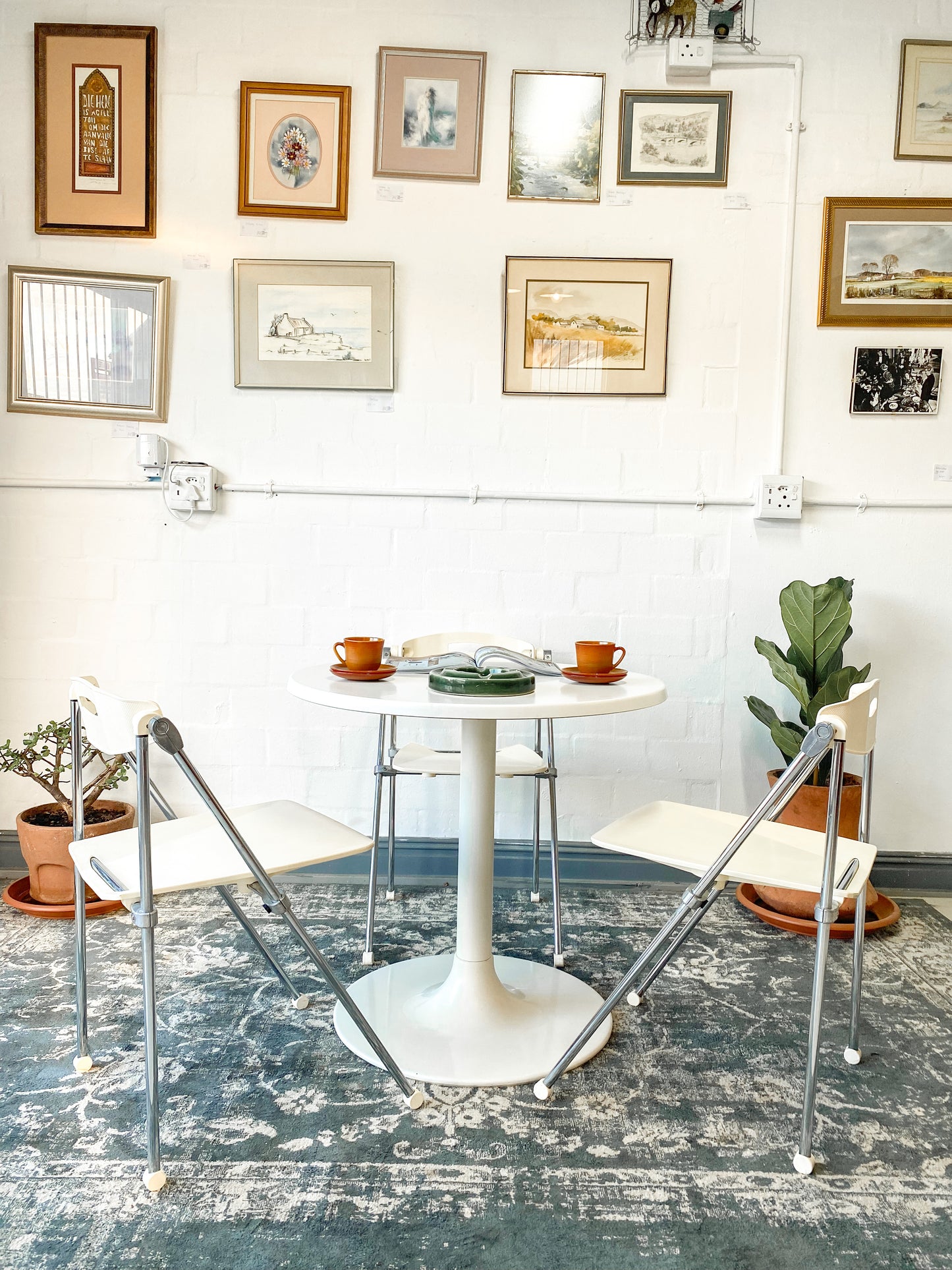 Trio of Ouverture Folding Chairs made by Sitland