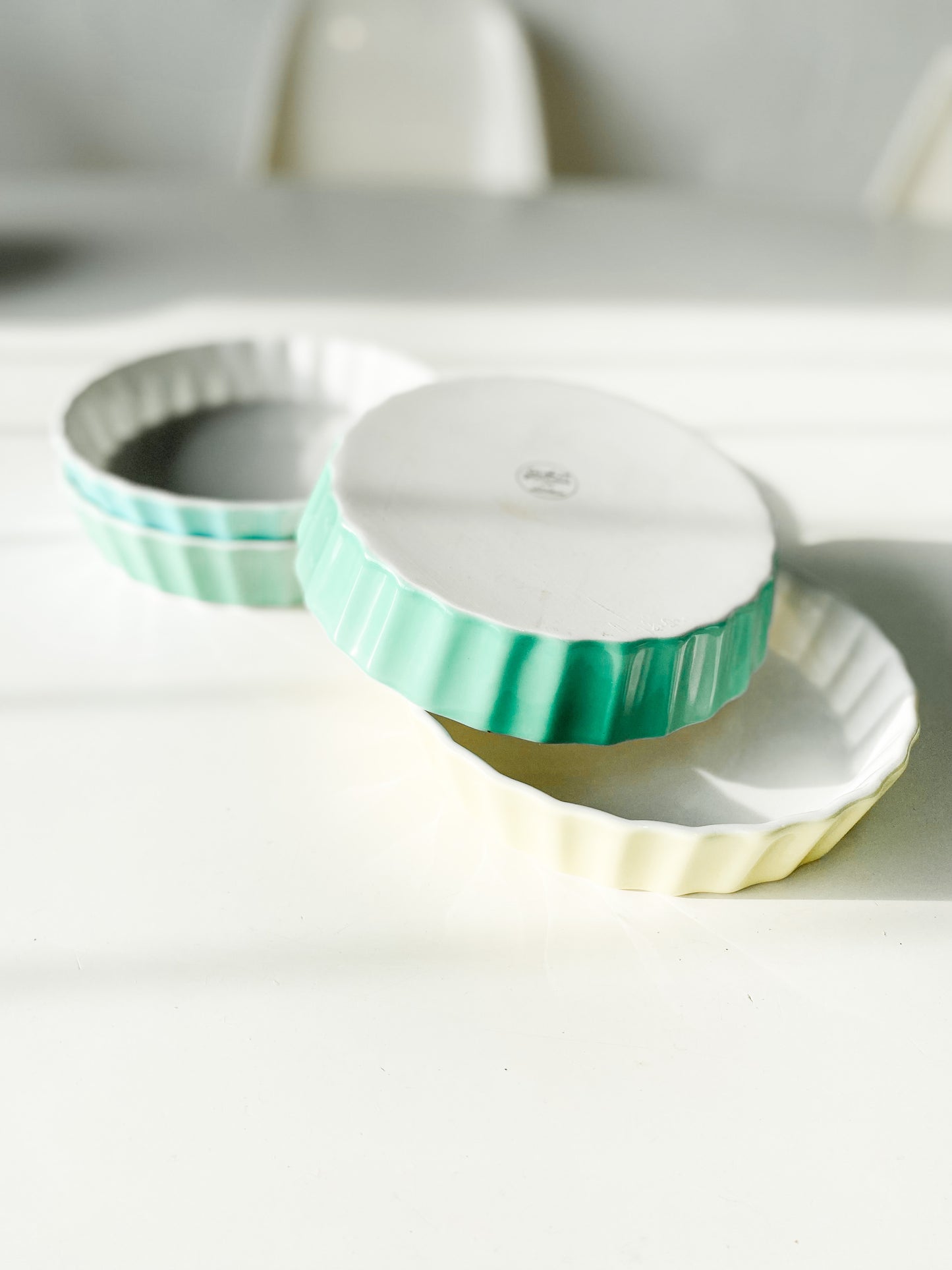 4 Siaki Porcelain Quiche Dishes