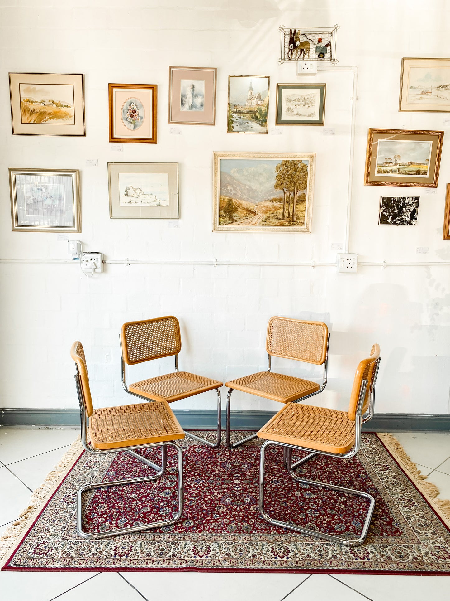 4 Cesca Dining Chairs