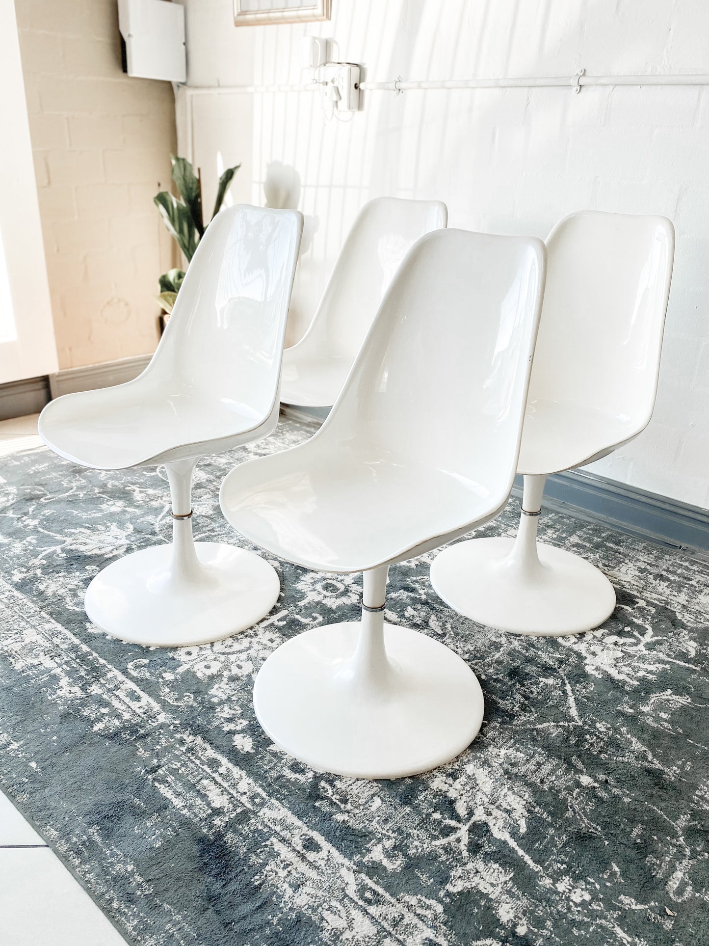 Tulip Dining Chairs - Pair
