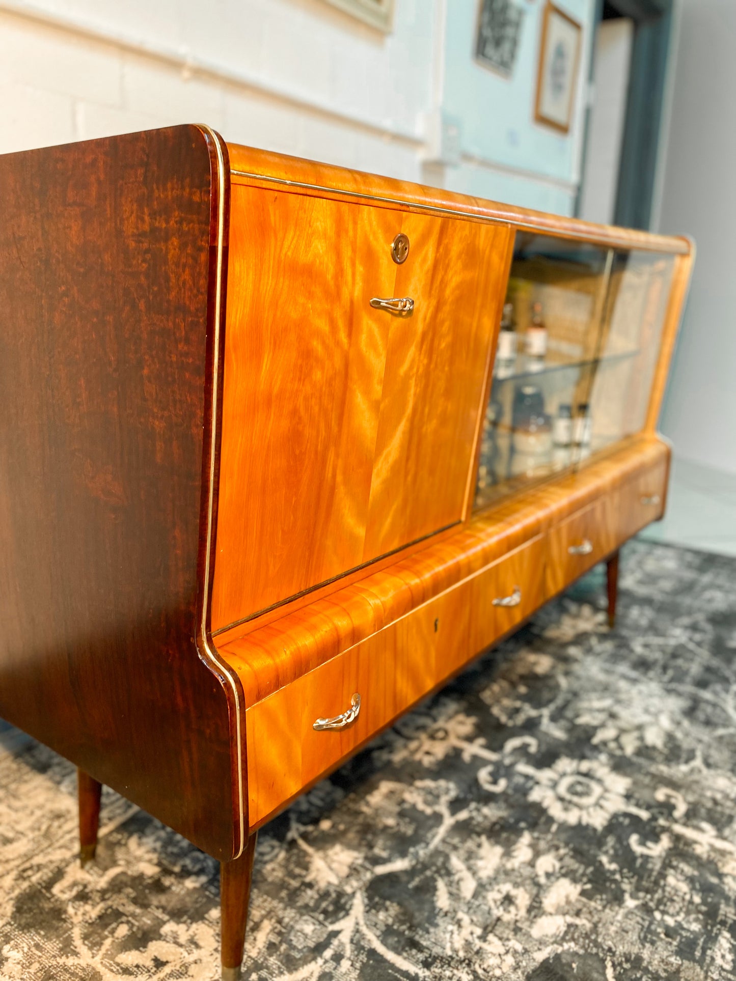Mid-Century Drinks Cabinet and Display