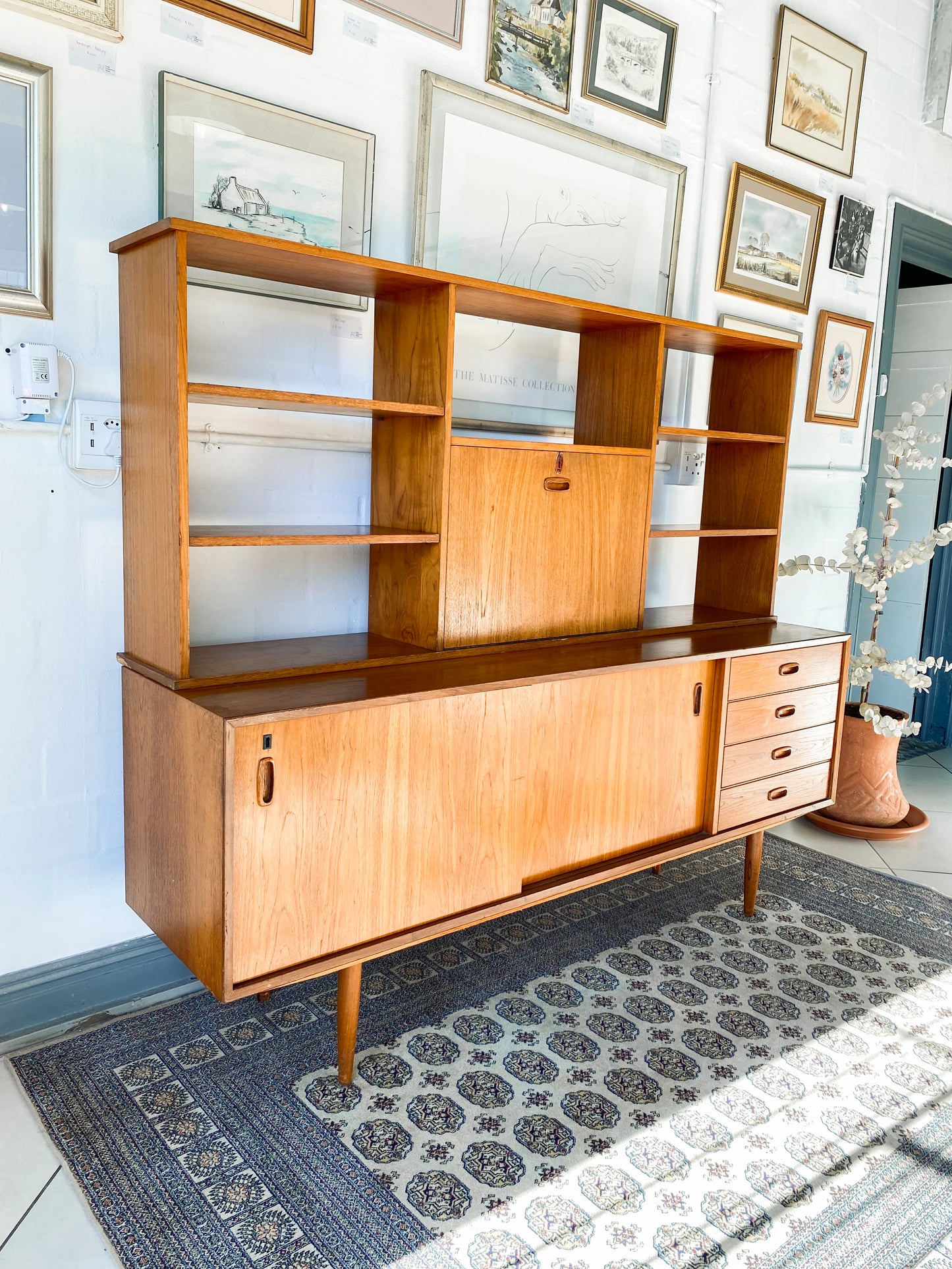 Mid-Century Modern Wall Unit