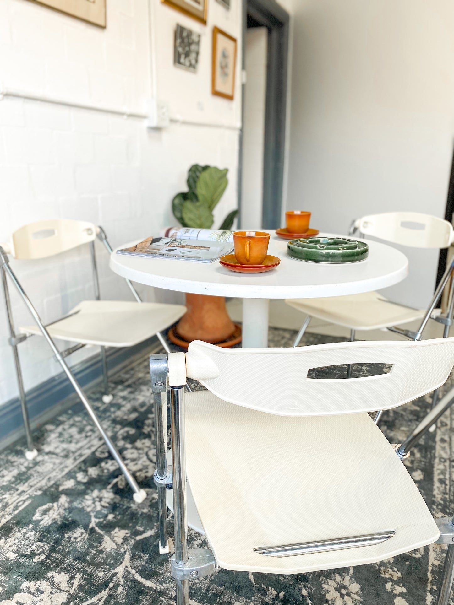 Trio of Ouverture Folding Chairs made by Sitland