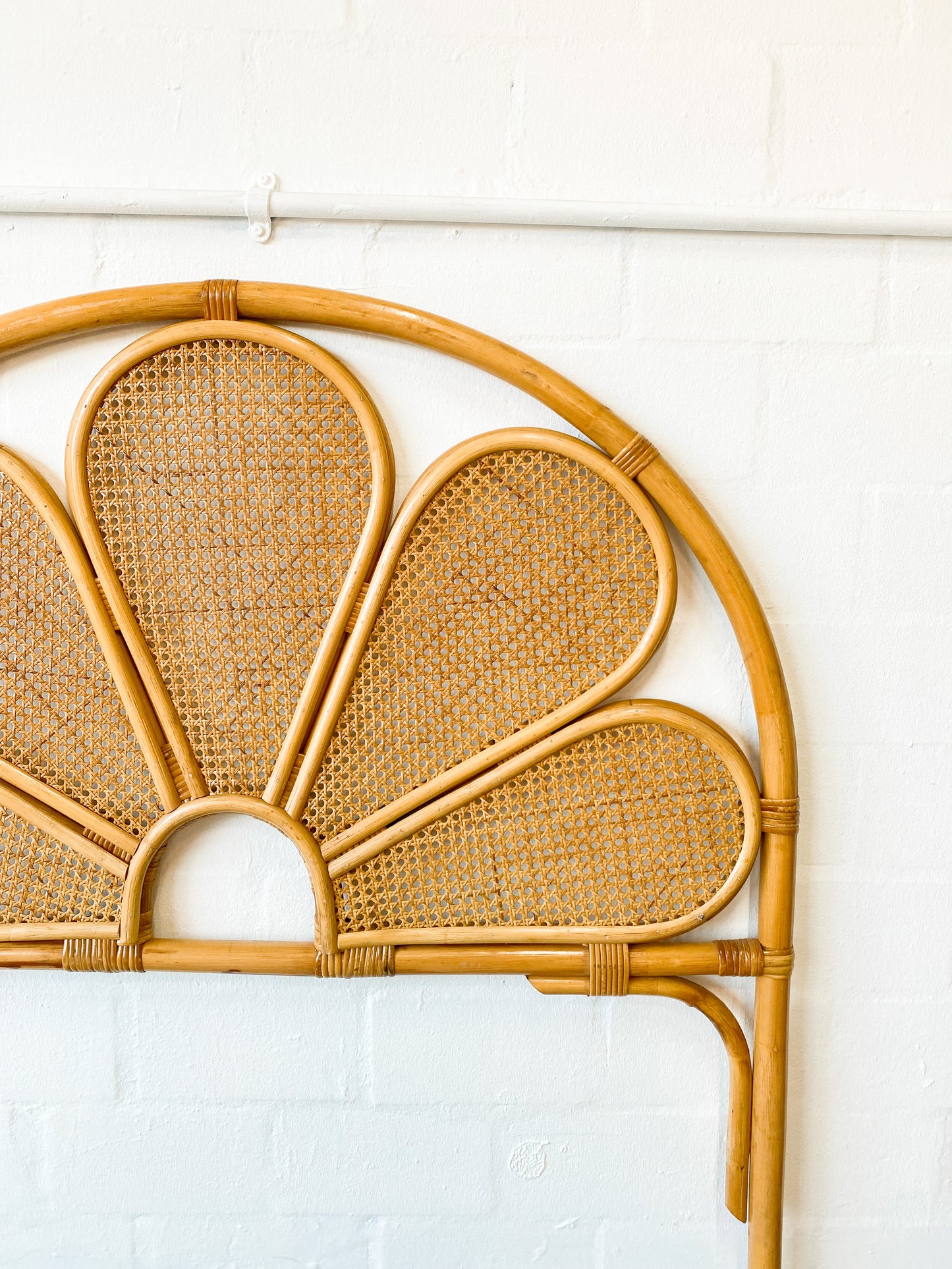 3/4 Petal Cane Headboard
