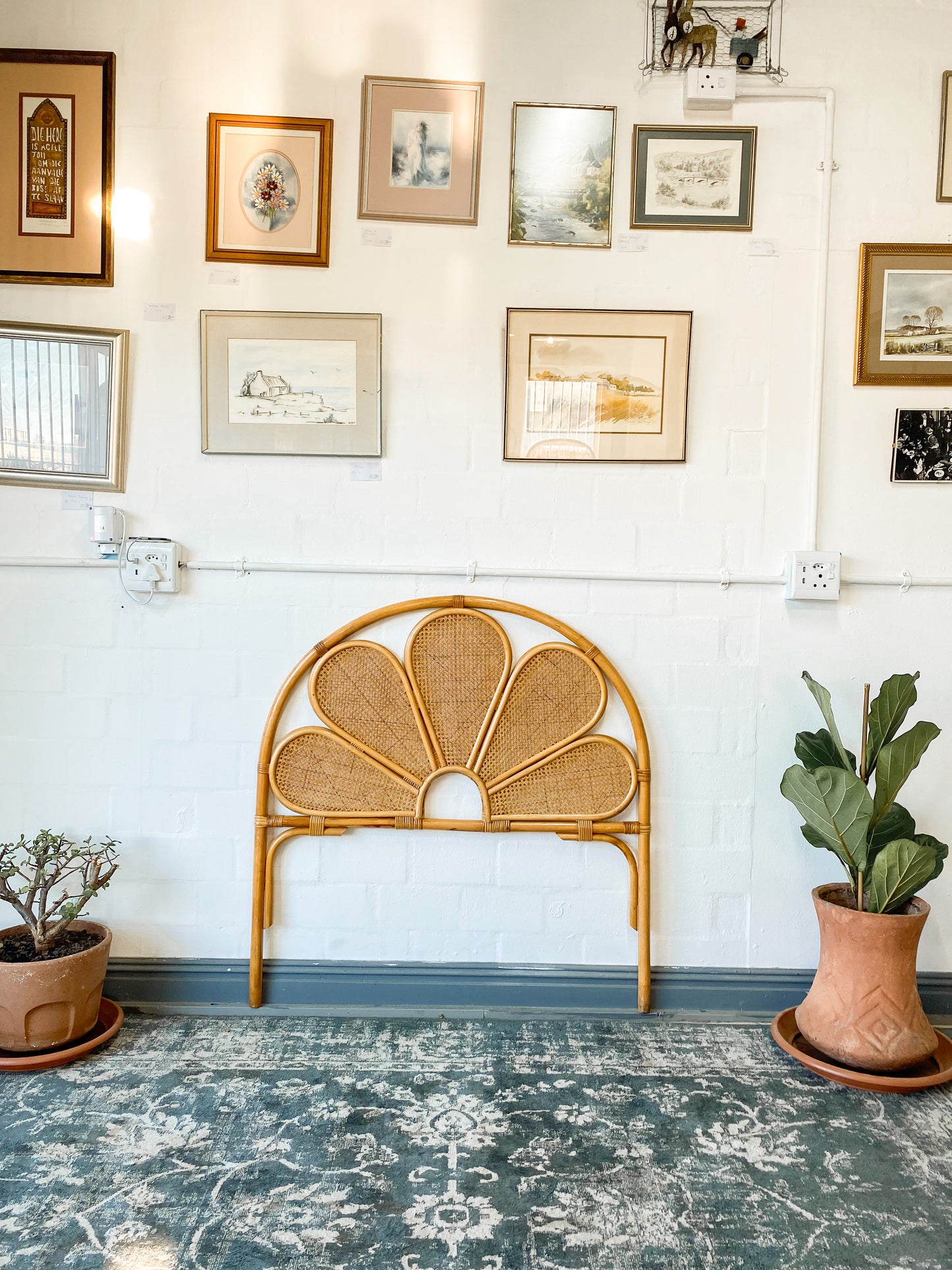 3/4 Petal Cane Headboard