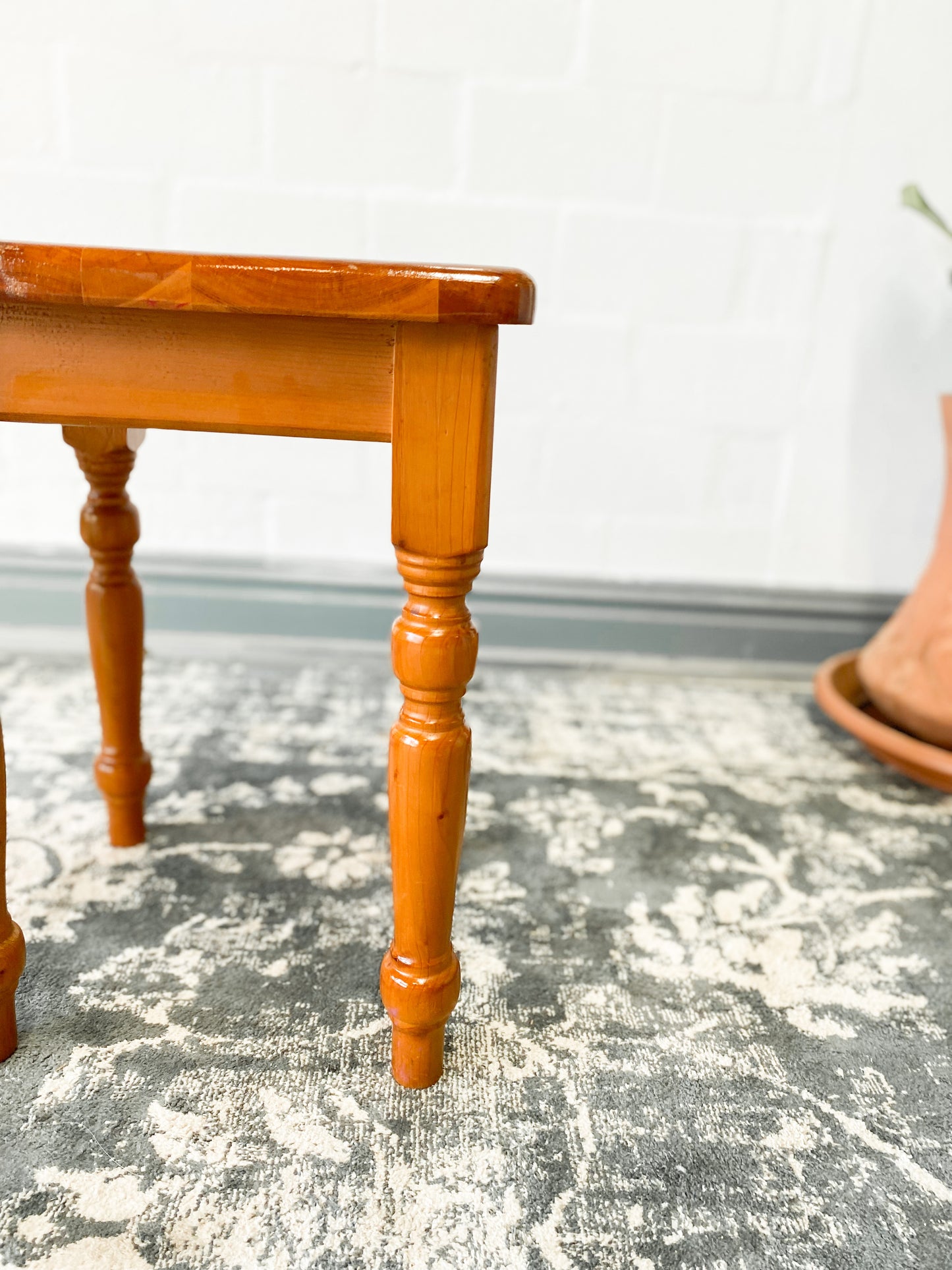 Pair of Farmhouse Side Tables