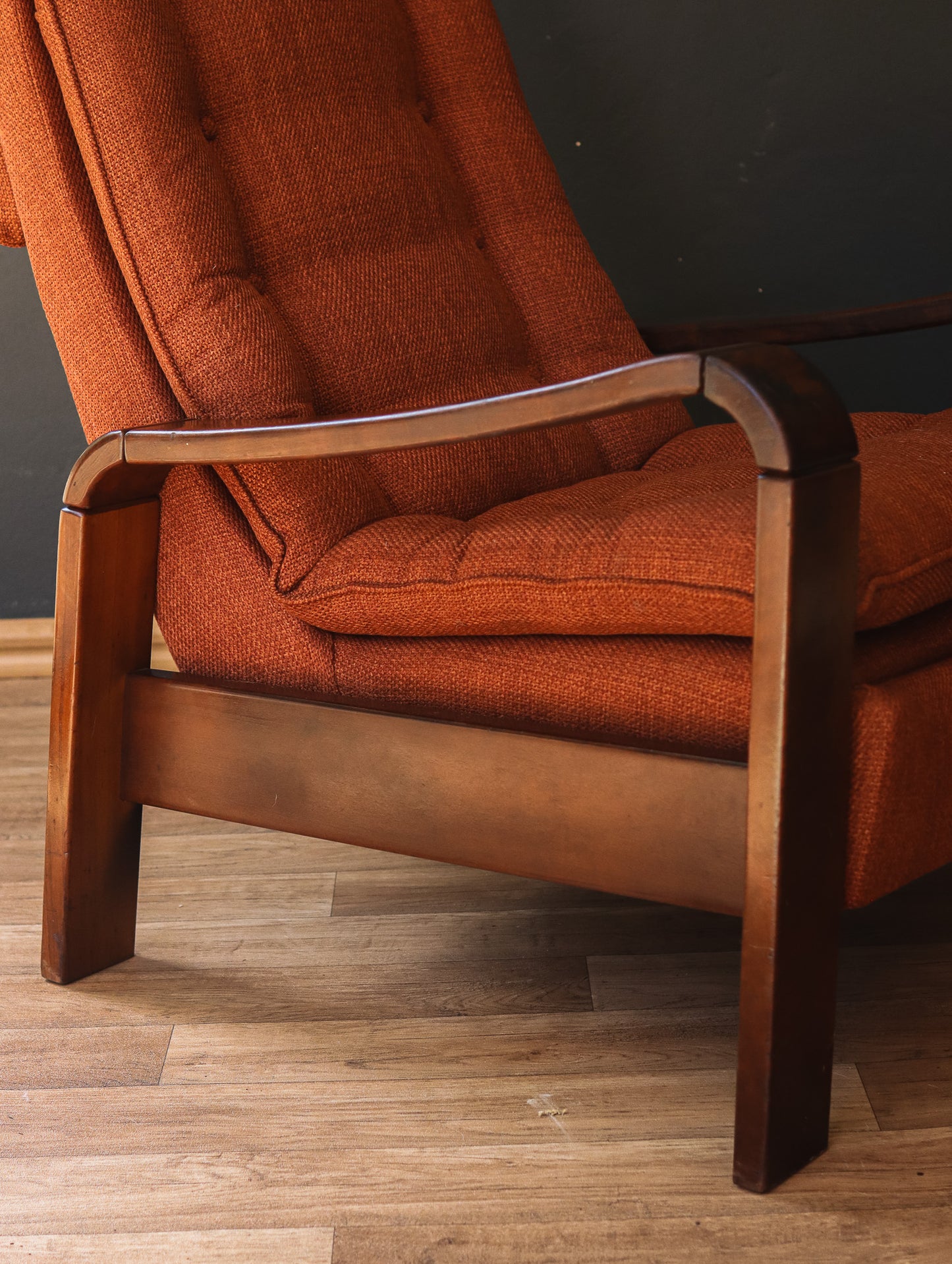 Retro 1970's Imbuia Recliner