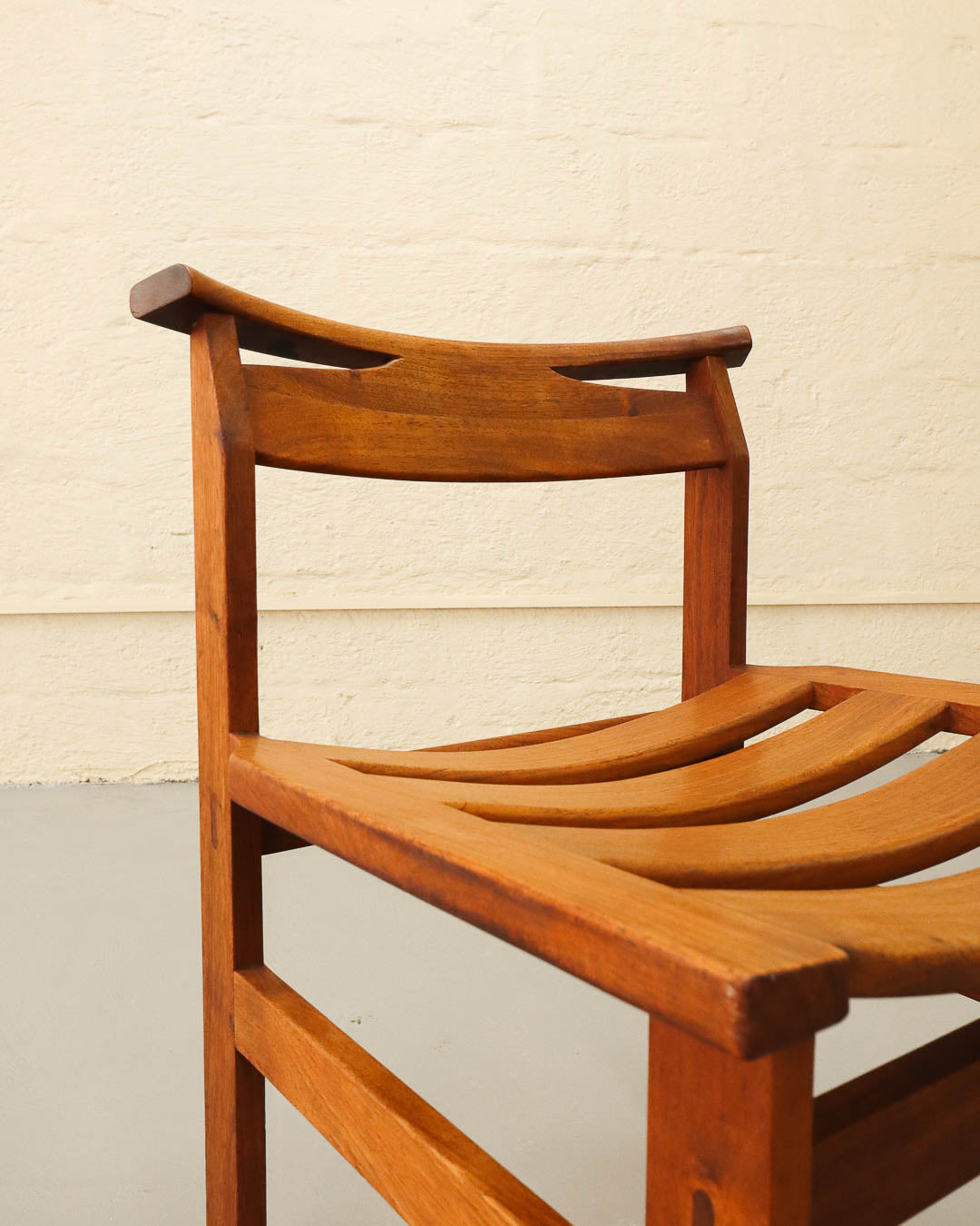 Set of Six Kiaat Kallenbach Dining Chairs by John Tabraham