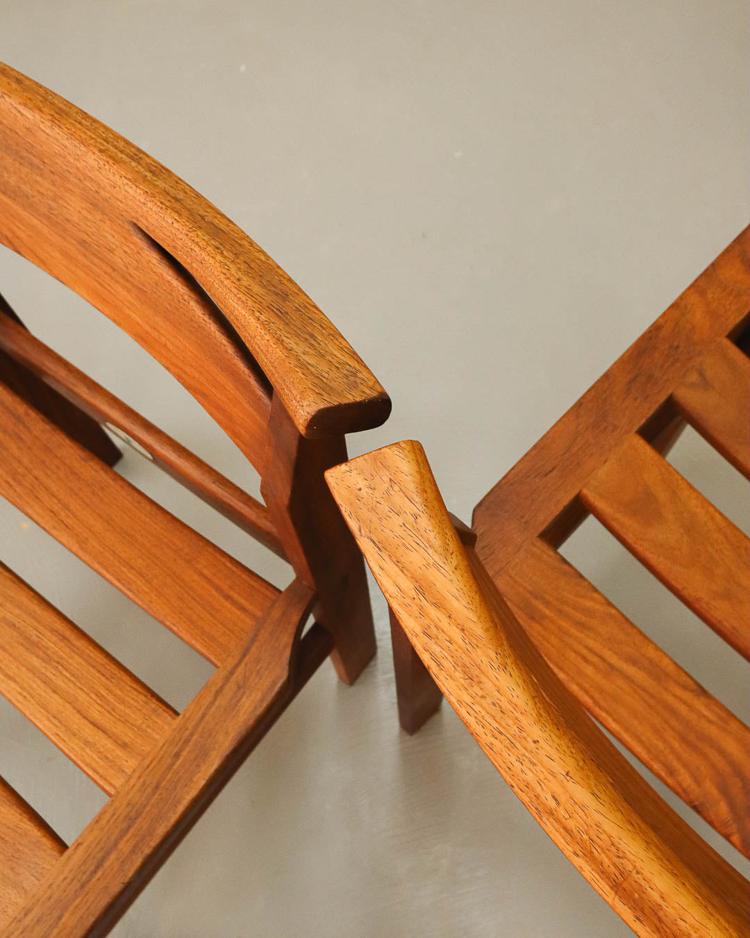Set of Six Kiaat Kallenbach Dining Chairs by John Tabraham