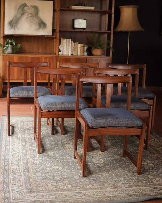 Mid-Century Kiaat Dining Chairs