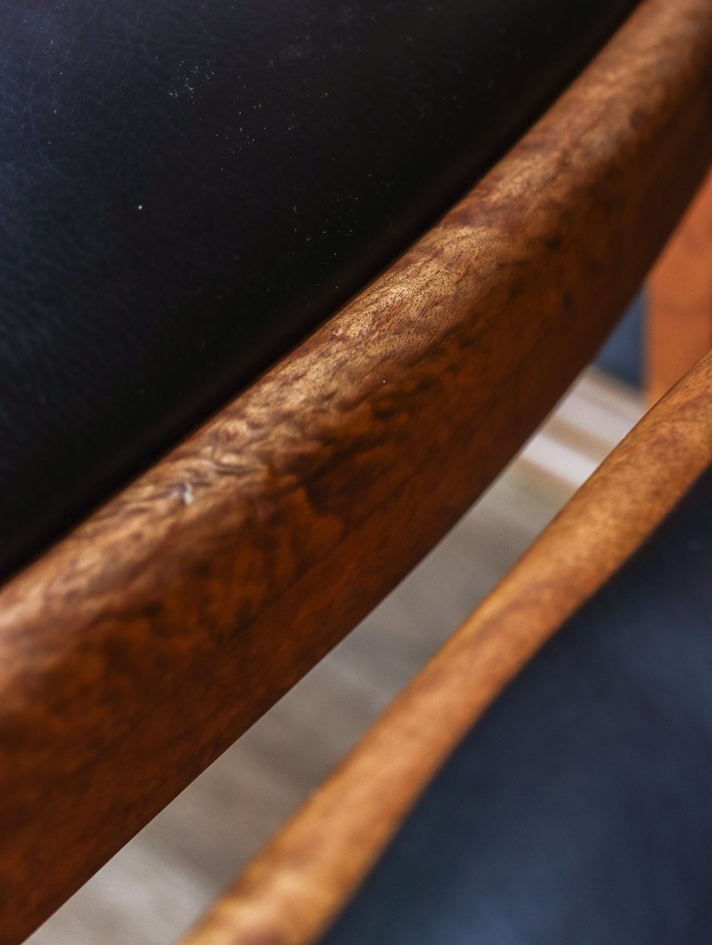 Mid-Century Teak Ladderback Dining Chairs